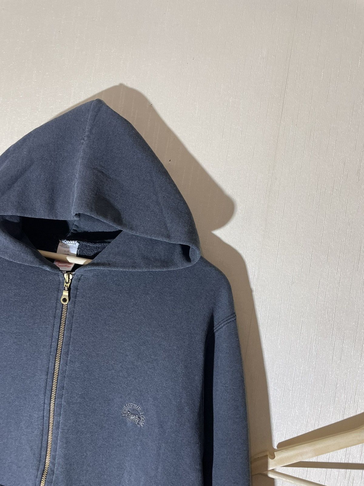 Fruit Of The Loom × Vintage Fruit of the loom basic vintage y2k hoodie Size US M / EU 48-50 / 2 - 2 Thumbnail