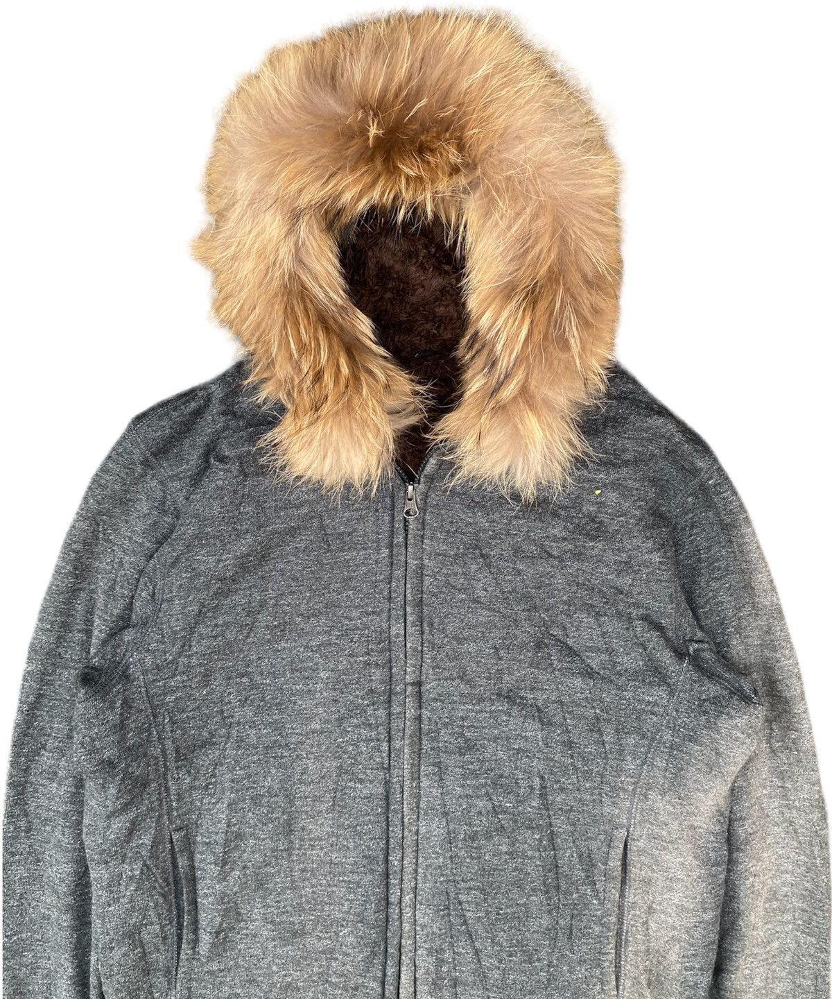 14th Addiction × If Six Was Nine × Yasuyuki Ishii Fur Zip Hoodie Sherpa Uniqlo Faded ifsixwasnine lgb style Size US M / EU 48-50 / 2 - 4 Thumbnail