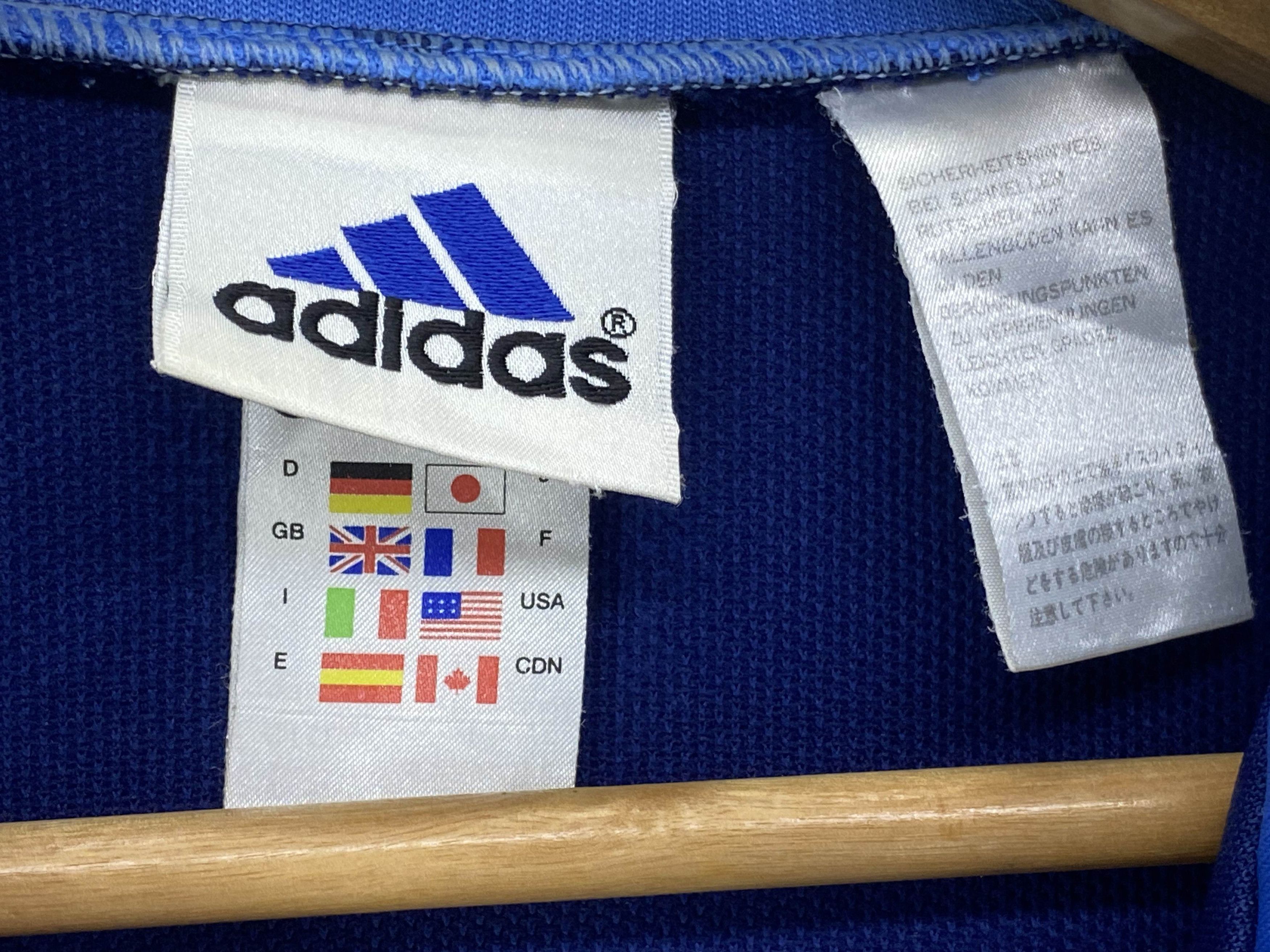 Adidas × Vintage Vintage Adidas Track Jacket Blue - Retro Sportswear Zip-Up Size US S / EU 44-46 / 1 - 6 Thumbnail