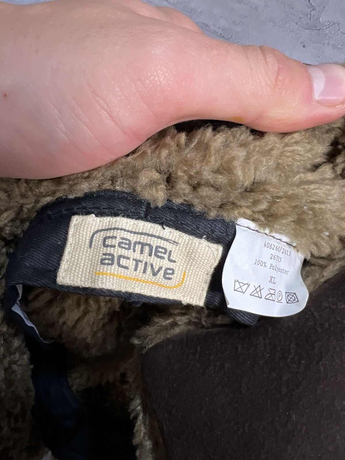 Vintage Vintage Aviator Hat Camel Active Size ONE SIZE - 7 Thumbnail