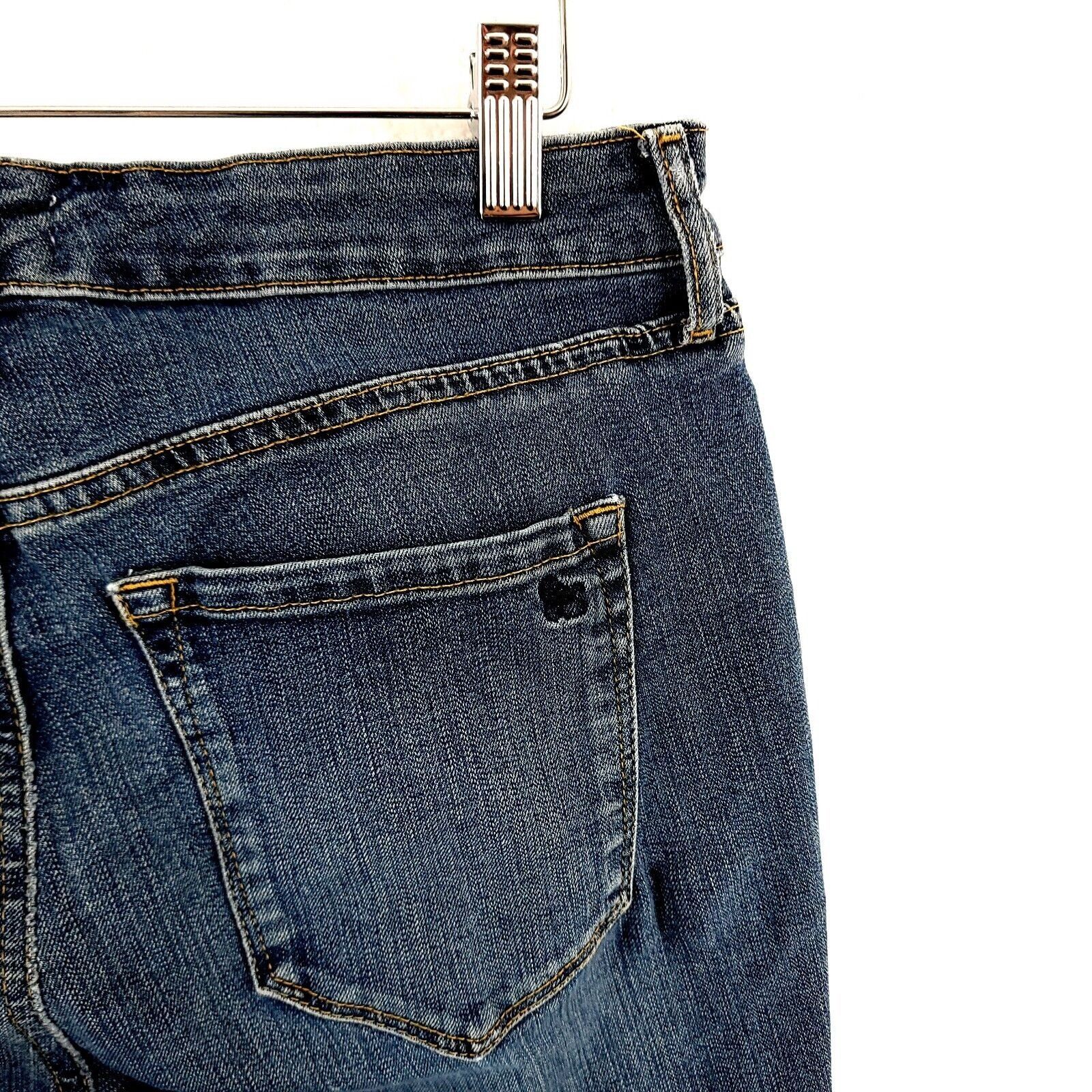 Jessica Simpson Jessica Simpson High Rise Skinny Ankle Blue Denim Mid Rise J Size 30" / US 8 / IT 44 - 4 Thumbnail