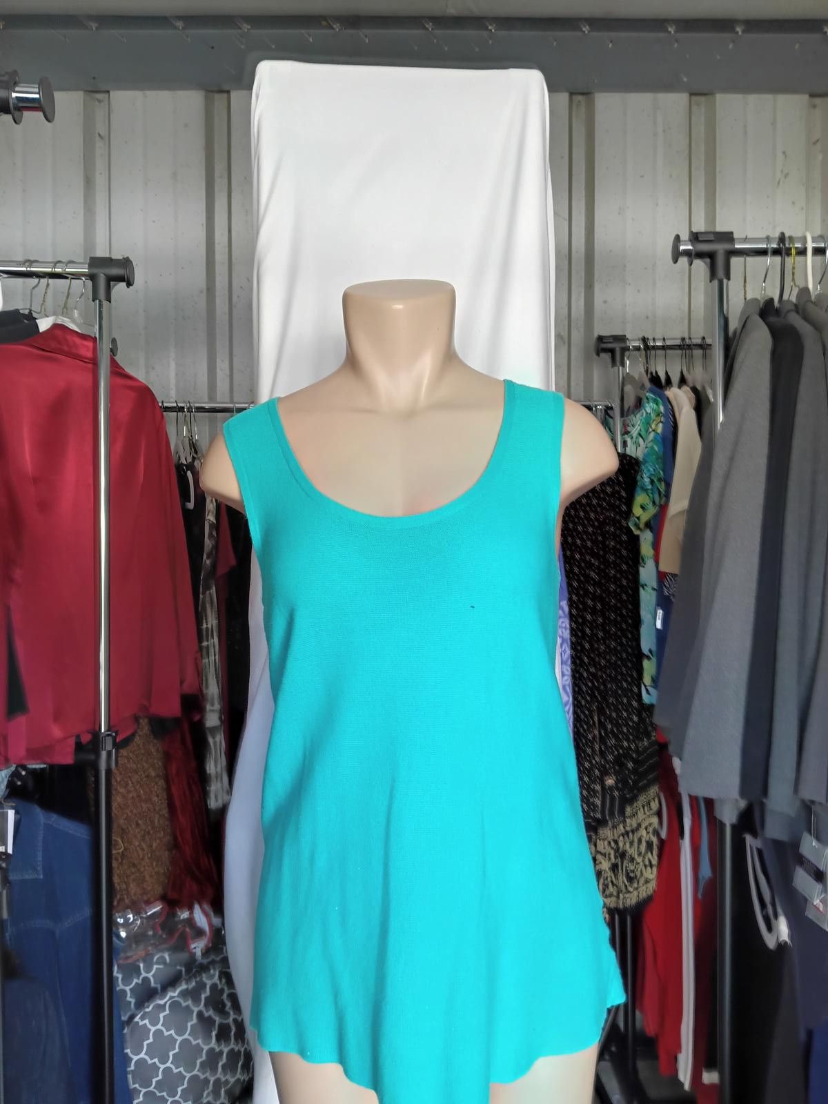 Jones New York Jones New York Women's Turquoise Cardigan blouse two piece Size M / US 6-8 / IT 42-44 - 5 Thumbnail