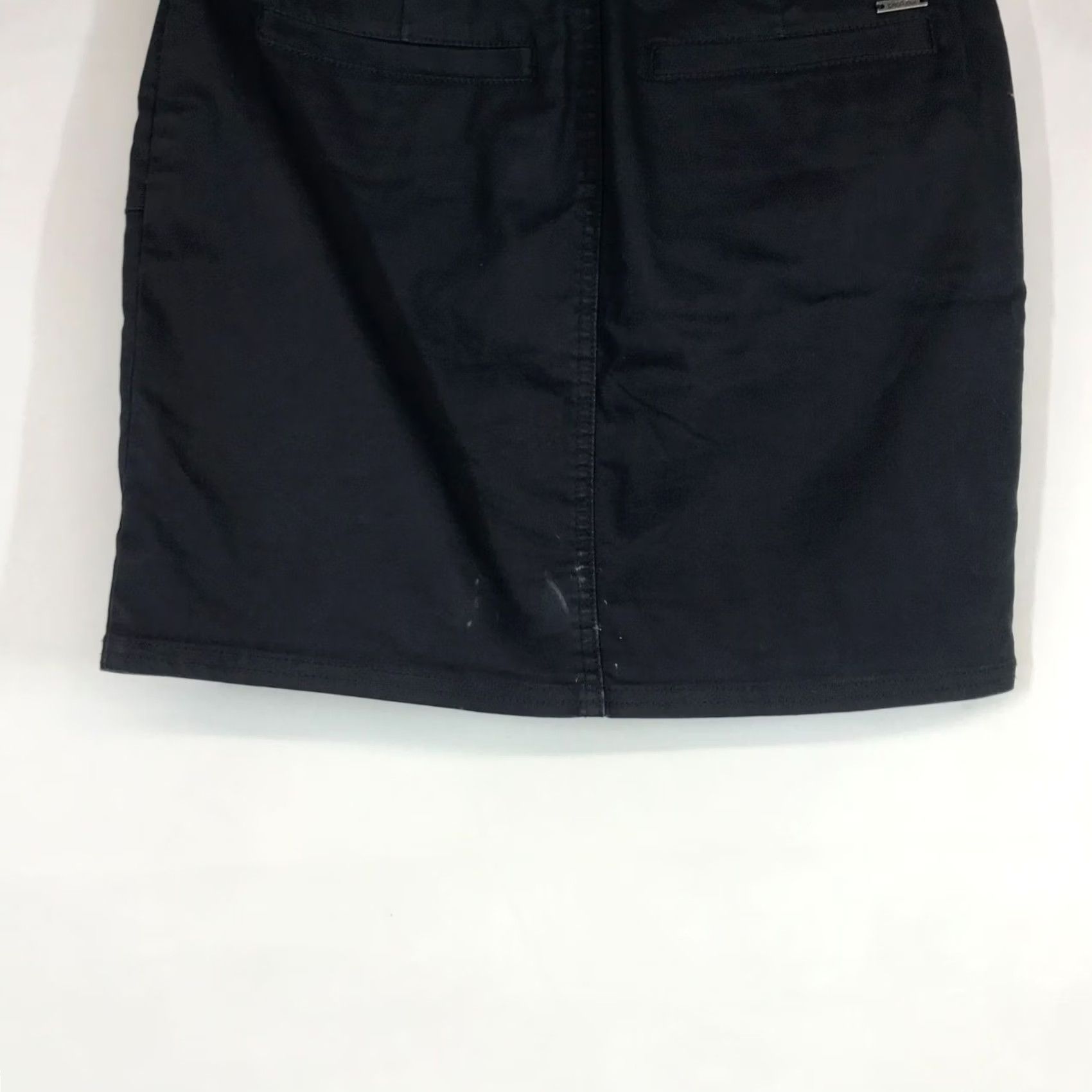 Prana PRANA WOMEN'S Skirt NAVY 4 Button Pockets Short Short Navy 90s? Size 27" / US 4 / IT 40 - 6 Thumbnail