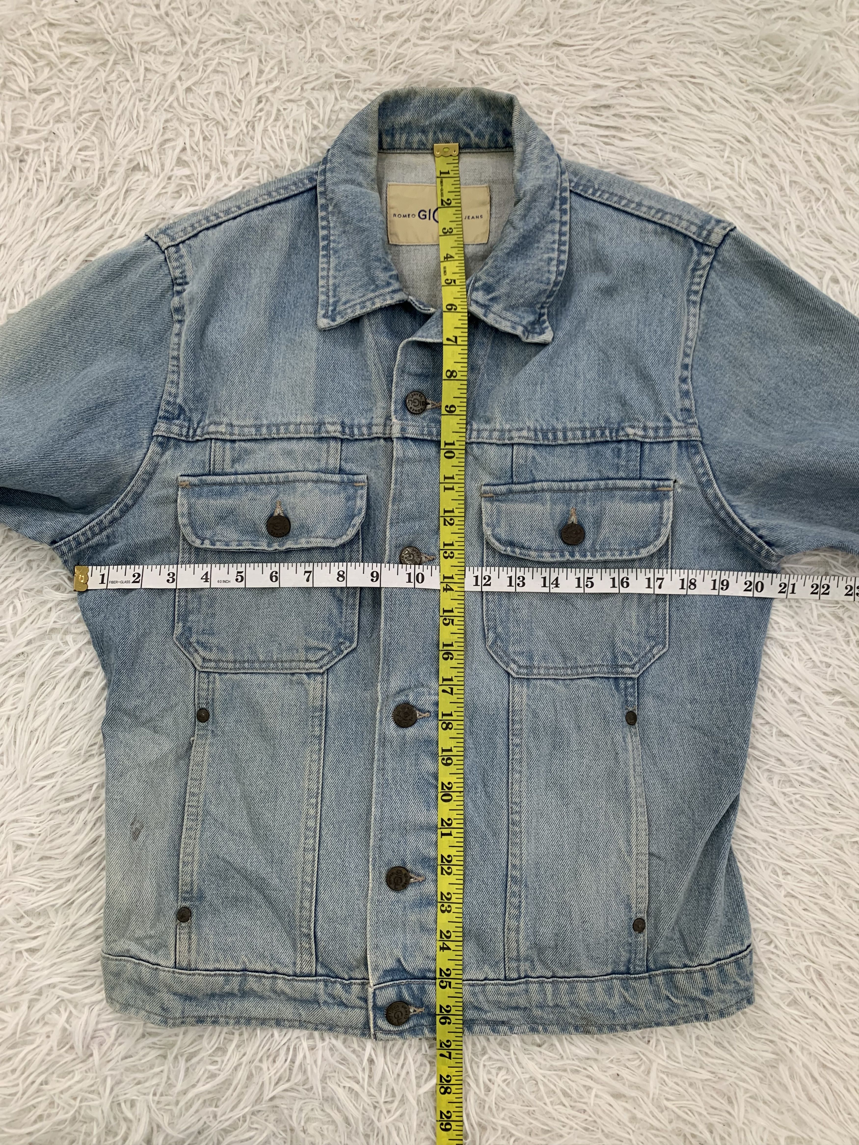 Romeo Gigli Vintage Romeo Gigli Denim Jacket Made in Italy Size US S / EU 44-46 / 1 - 14 Thumbnail