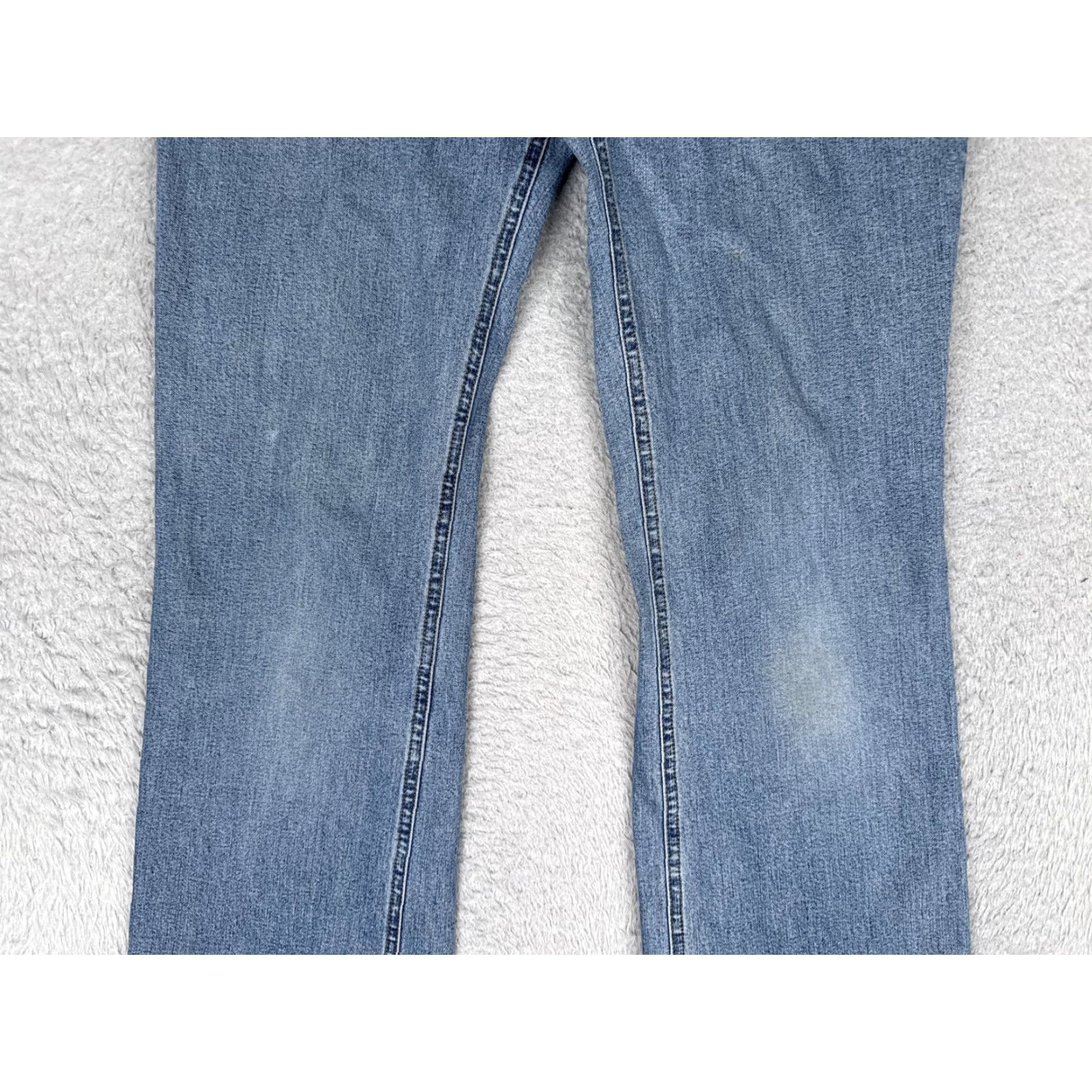 Jones New York Jones New York Jeans Womens 27x29 Blue Medium Wash High Rise Straight Denim Stretch Pants Regular 5-Pocket Womens Mens Girls Size 27" / US 4 / IT 40 - 3 Thumbnail