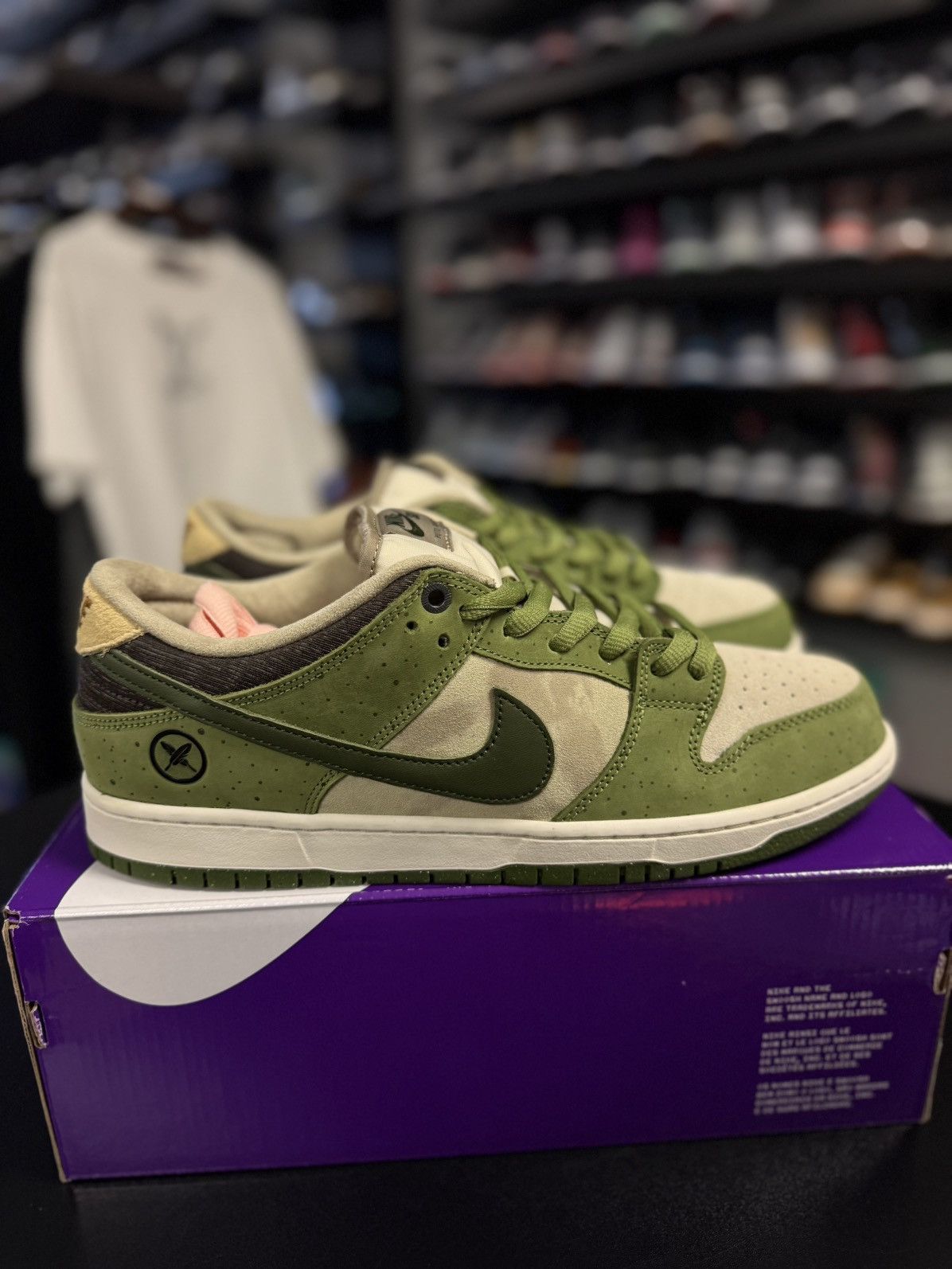 Nike Nike Dunk Low Yuto Horigome Matcha Size 12 (NEW) Size US 12 / EU 45 - 1 Thumbnail