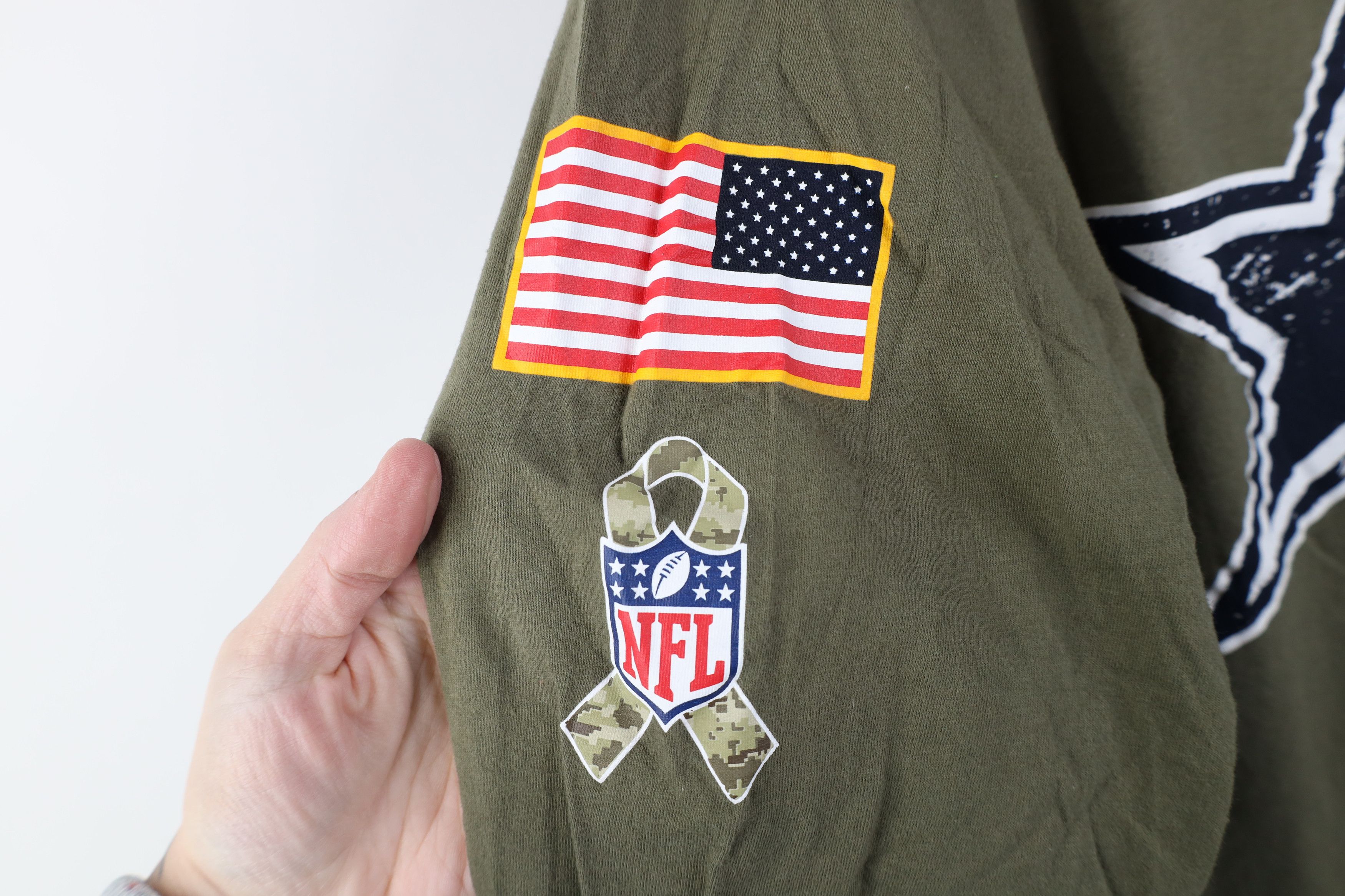 Nike Nike Salute to Service Military Dallas Cowboys LS T-Shirt Size US XL / EU 56 / 4 - 6 Thumbnail