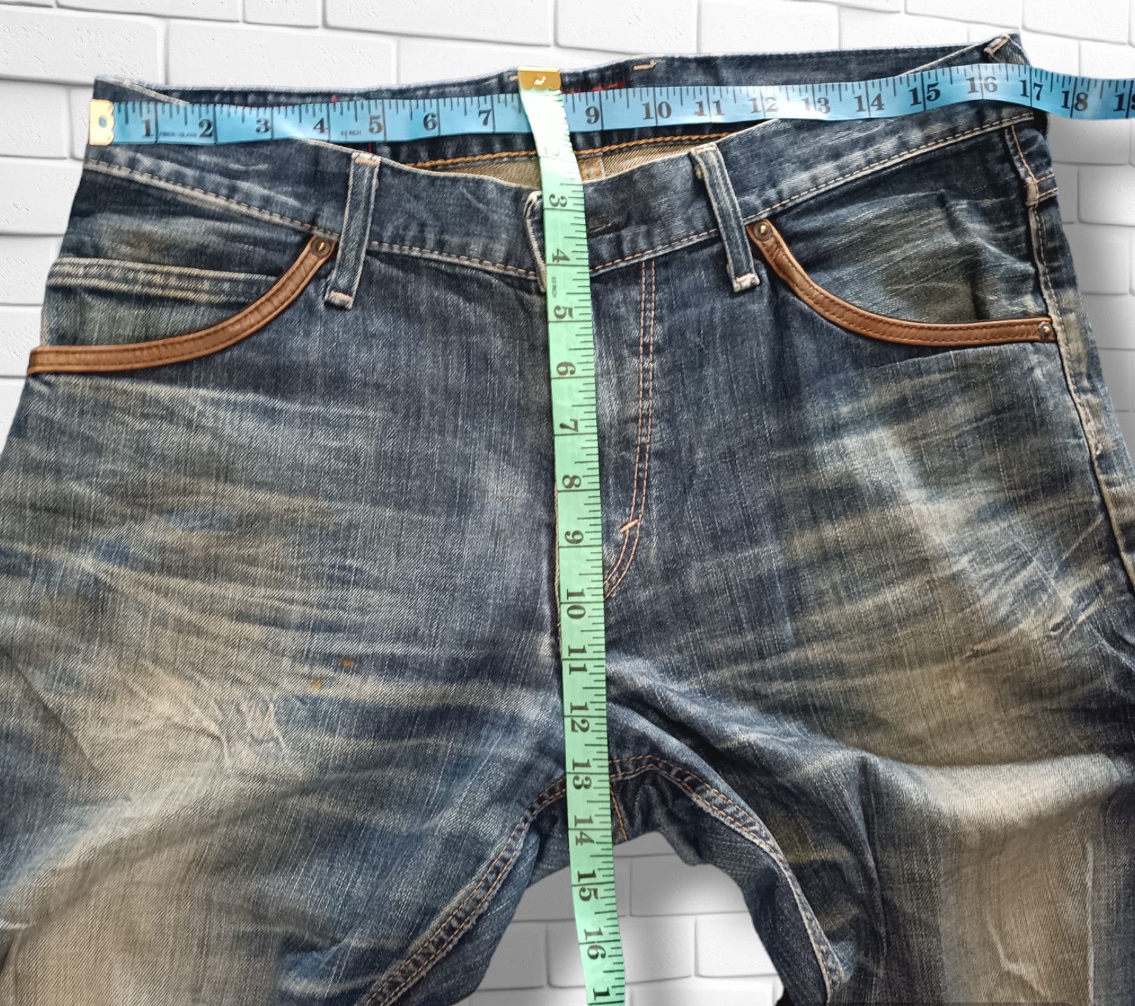 Edwin DISTRESSED EDWIN BLUETRIP & FADED. Size US 34 / EU 50 - 2 Thumbnail