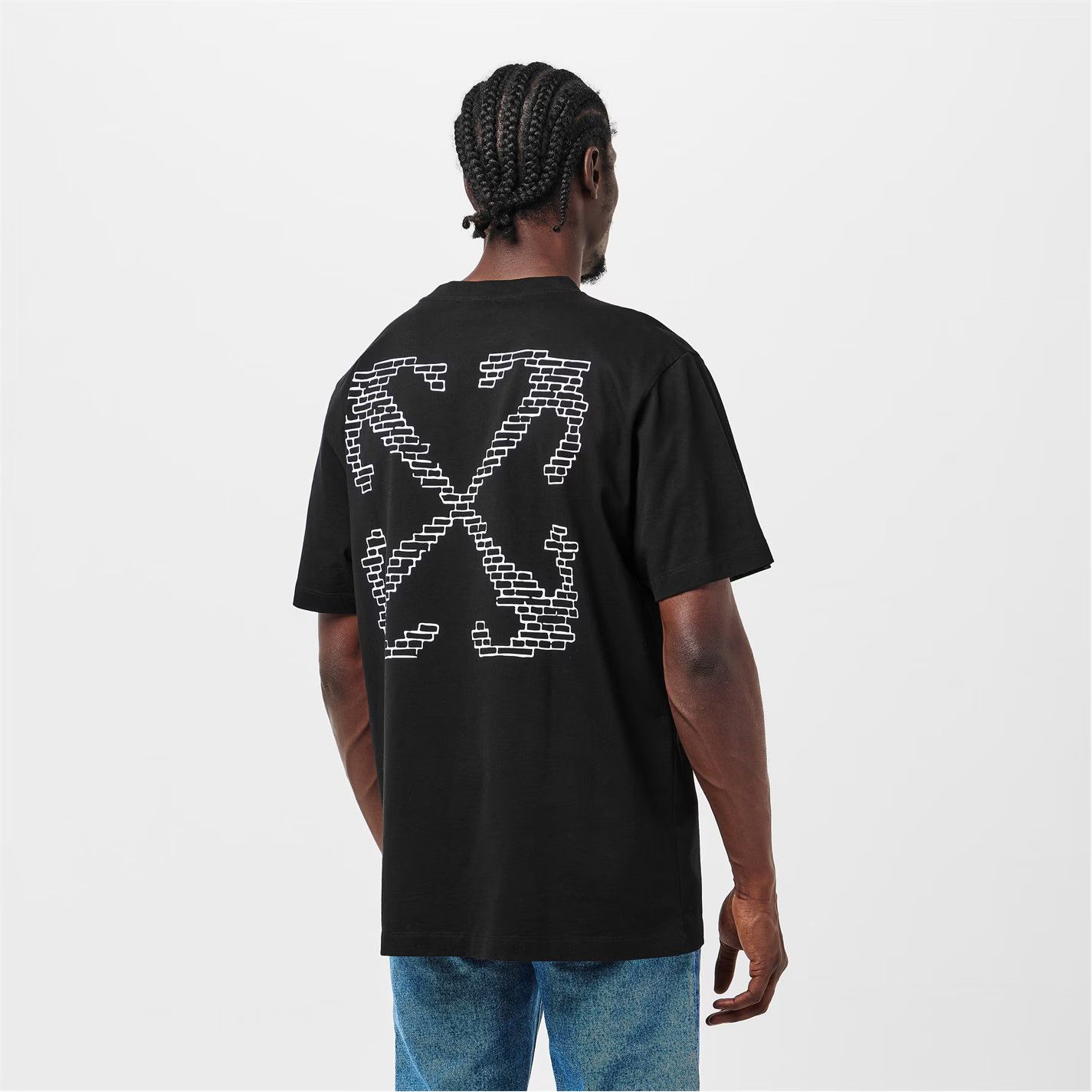 Off-White o1g2r1mq0226 Brick Arrow Crew Neck T-Shirt In Black Size US XS / EU 42 / 0 - 4 Thumbnail