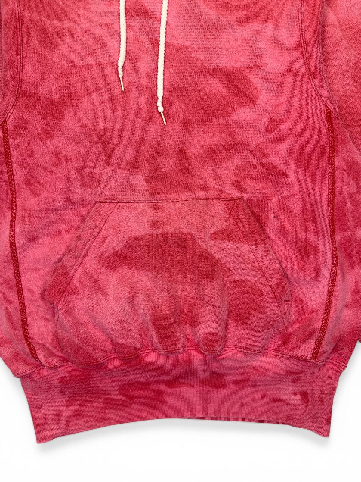 Vintage Vintage 80’s Faded Red Reverse Weave Style Hoodie Size US M / EU 48-50 / 2 - 3 Thumbnail