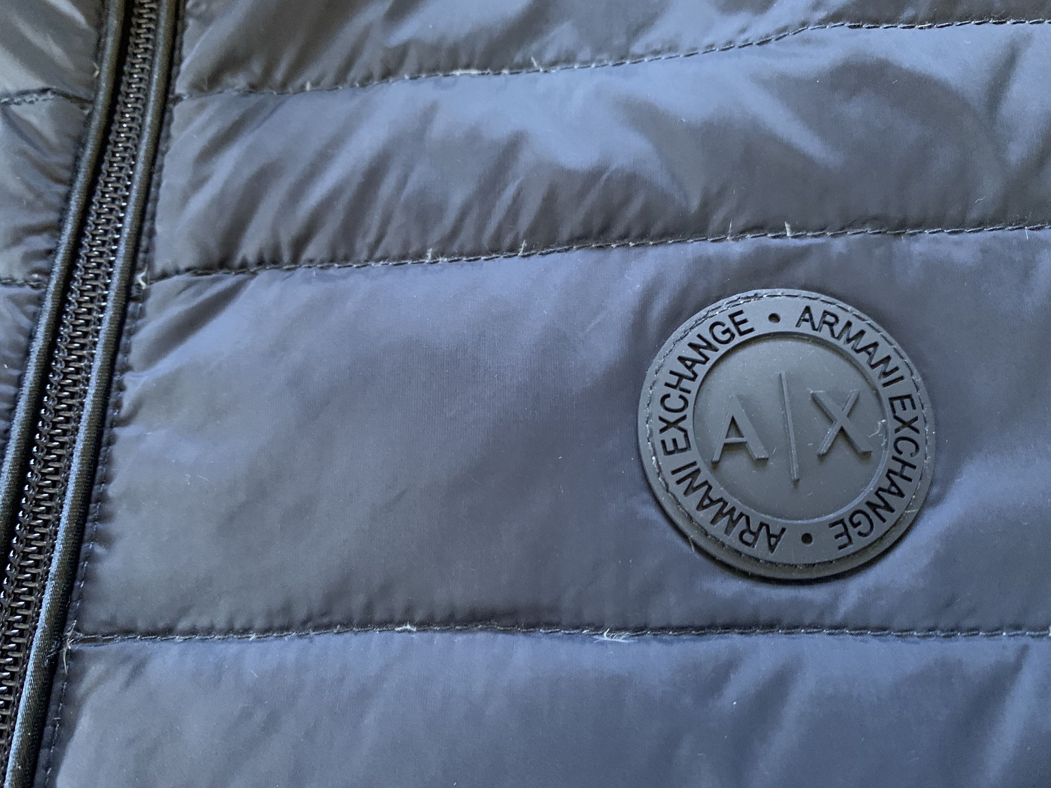 Armani × Armani Exchange Armani Exchange Down Quilted Bomber Jacket Size US XL / EU 56 / 4 - 5 Thumbnail