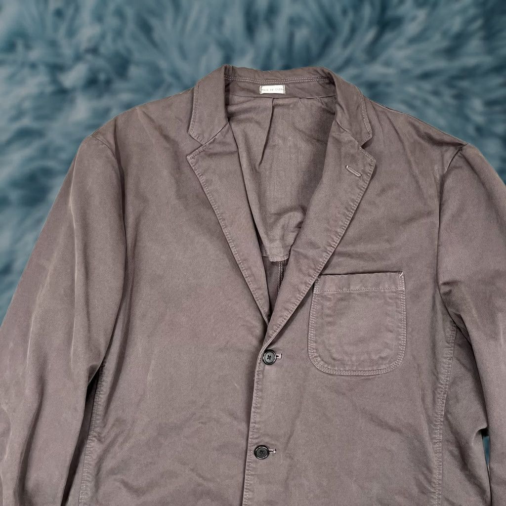 J.Crew J.CREW Blazer Shirt Chino Broken In XLT Beige Khaki Mens Twill Notch Lapel Four-Button Single-Breasted Casual Size 46R - 1 Thumbnail