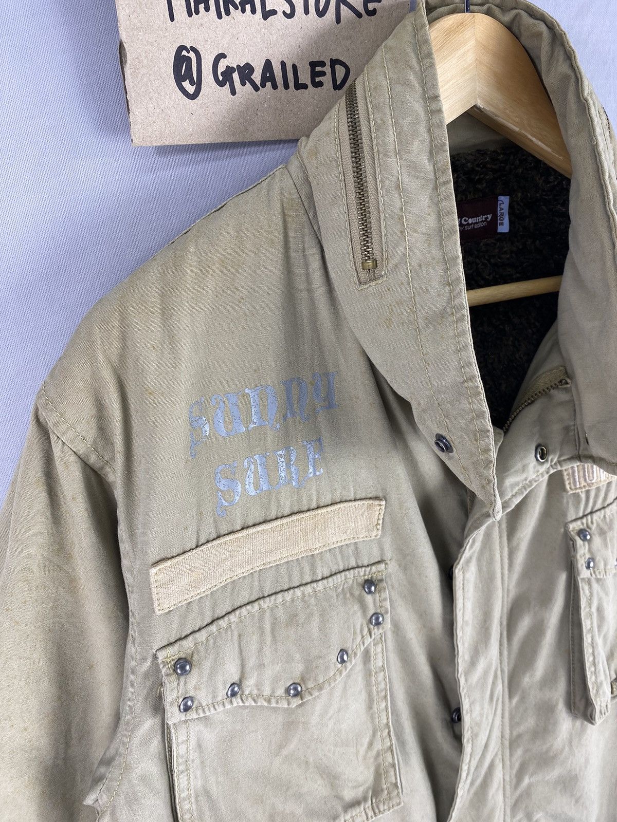 Alpha Industries Town & Country Sunny Surf Edition M65 Field Jacket Size US M / EU 48-50 / 2 - 2 Thumbnail