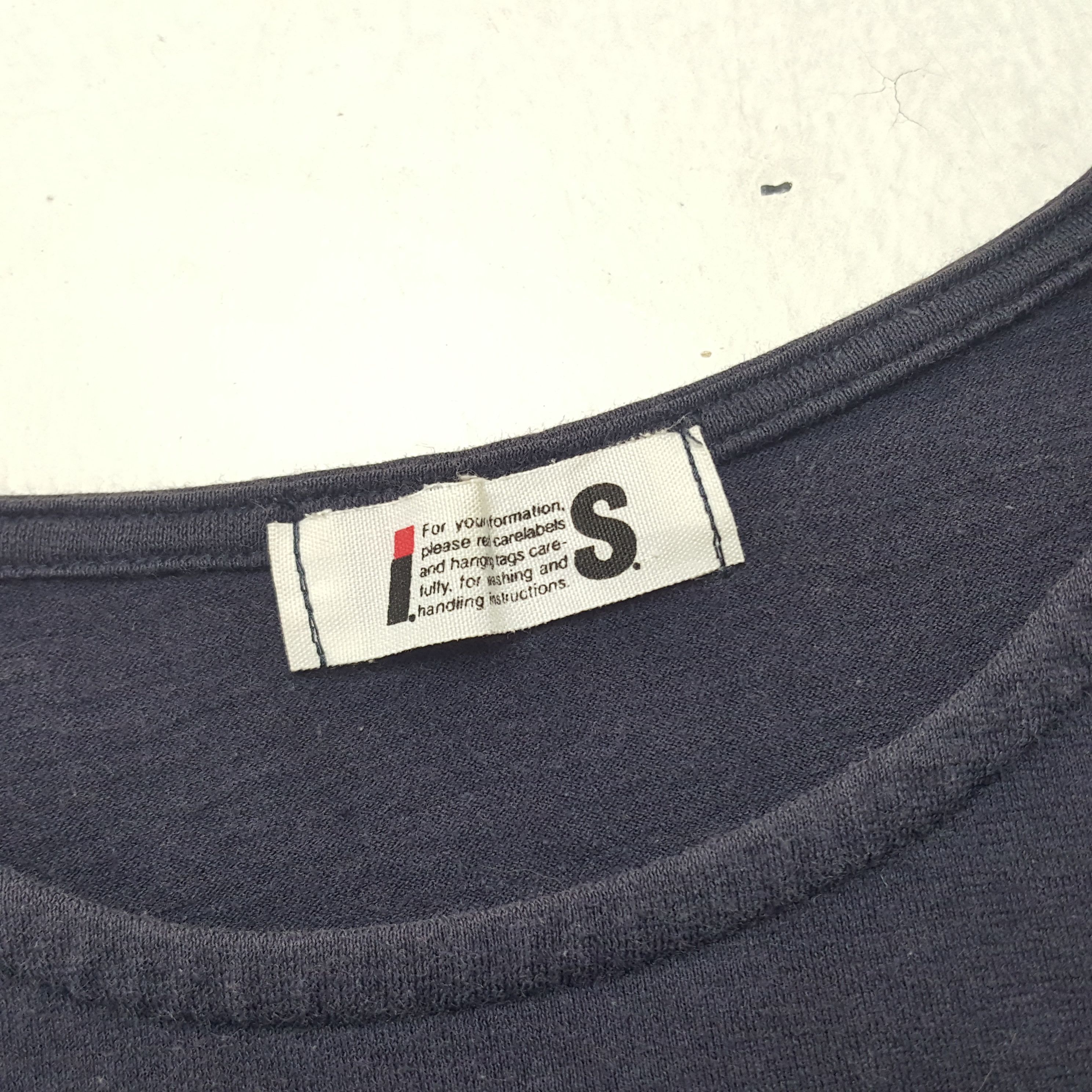 Issey Miyake × Japanese Brand × Vintage Vintage I.S. by Issey Miyake Japanese Designer Tshirt Size US S / EU 44-46 / 1 - 4 Thumbnail