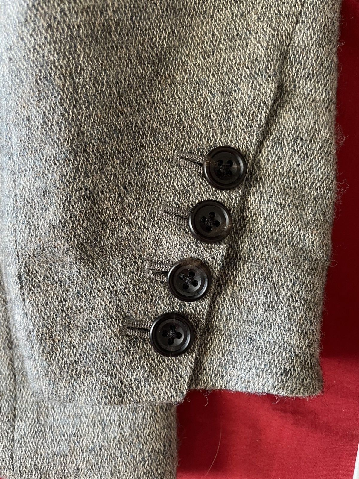 If Six Was Nine If Six Was Nine Wool Tailored Asymmetrical Blazer Size 38R - 7 Thumbnail
