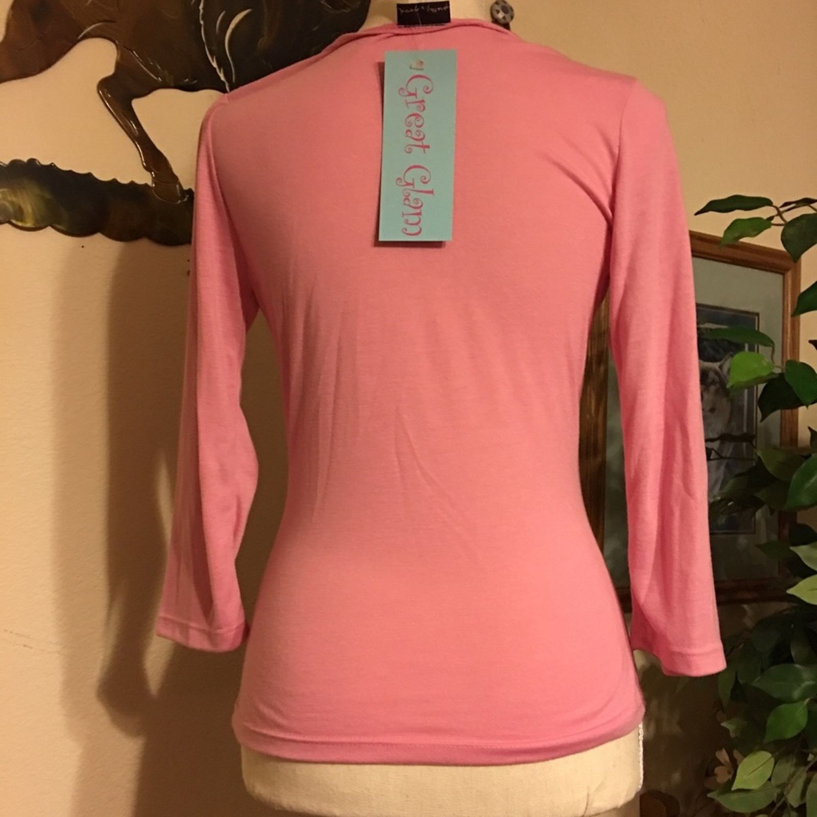 Other Pretty Good Brand bubble gum pink top NWT M Size M / US 6-8 / IT 42-44 - 4 Thumbnail