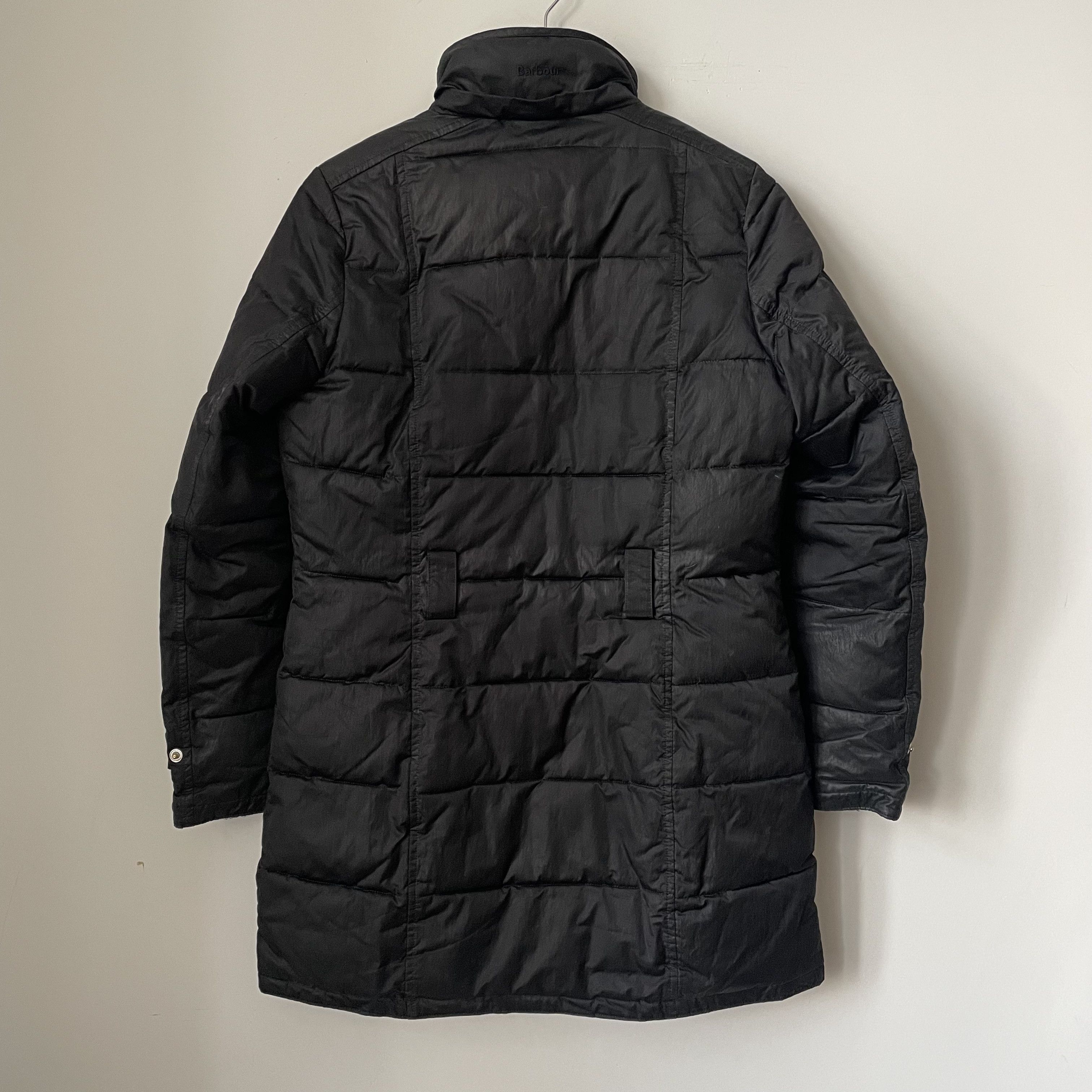 Barbour Barbour Arctic Parka Fibre Down Coat Wax EU 36 Black Size XS / US 0-2 / IT 36-38 - 5 Thumbnail
