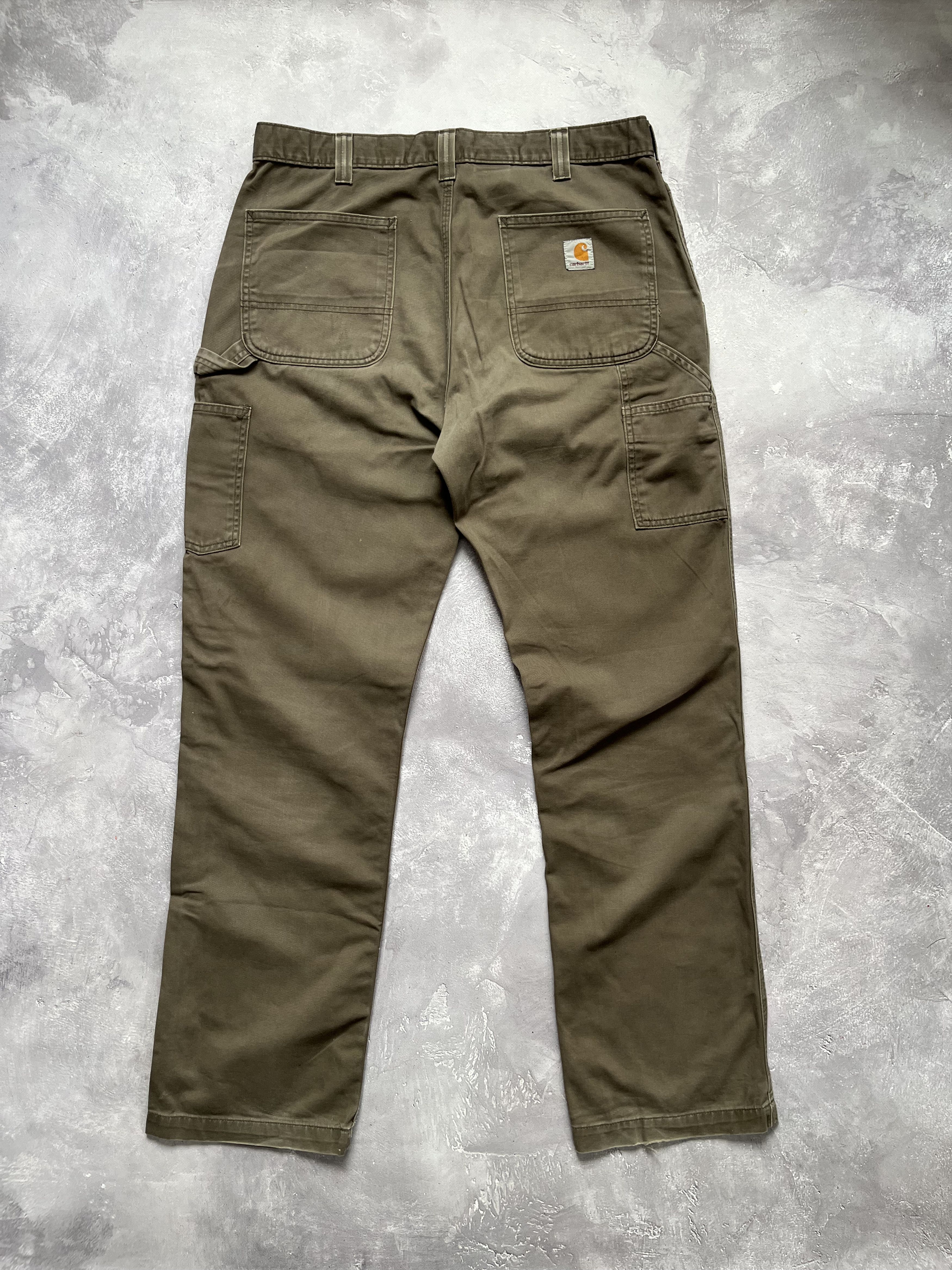 Carhartt Carhartt Pants Relaxed Fit Work Carpenter Faded Distressed Size US 36 / EU 52 - 1 Thumbnail