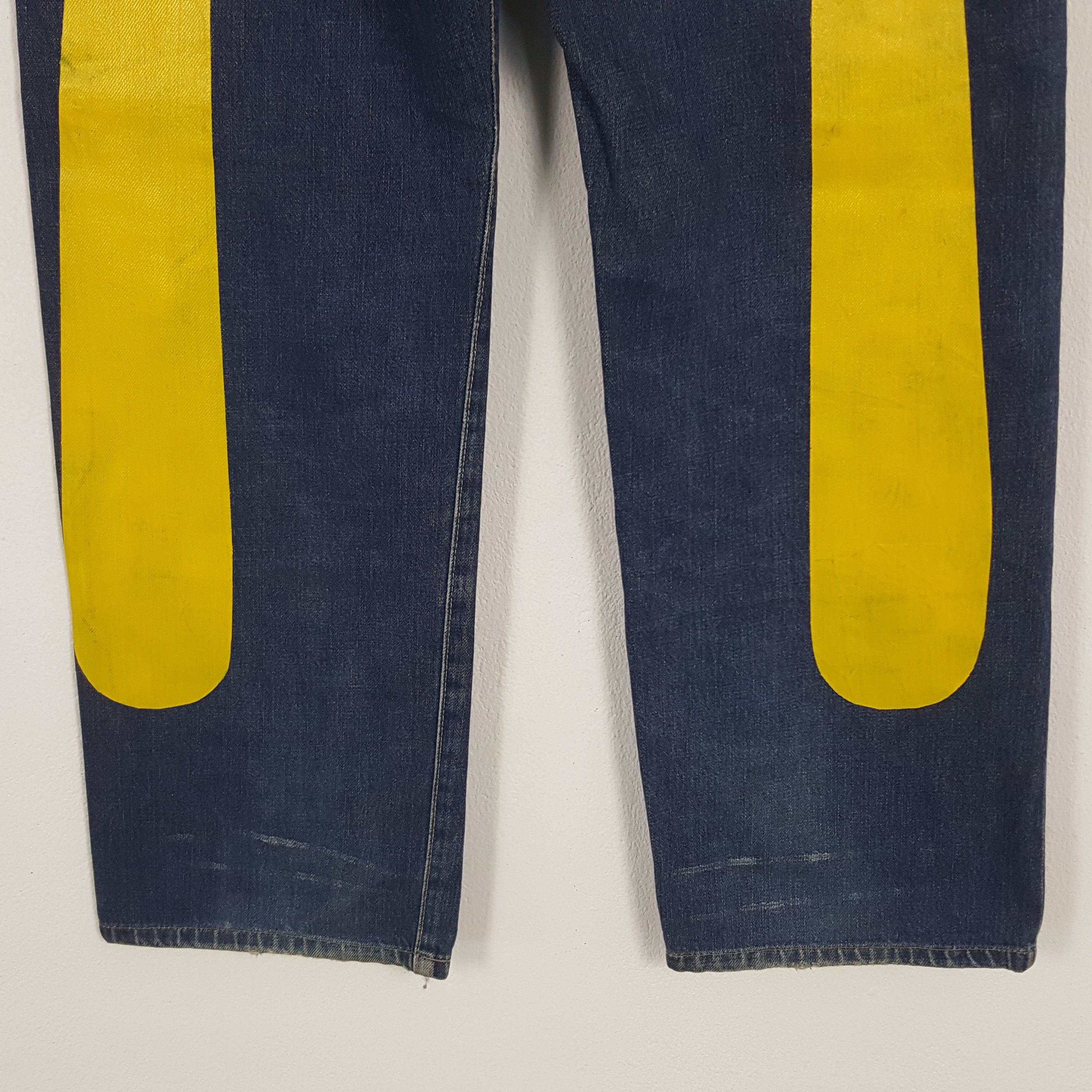 Evisu × Japanese Brand × Vintage Vintage Evisu Japanese Brand Daicock Custom Art Denim Jeans Size US 30 / EU 46 - 3 Thumbnail