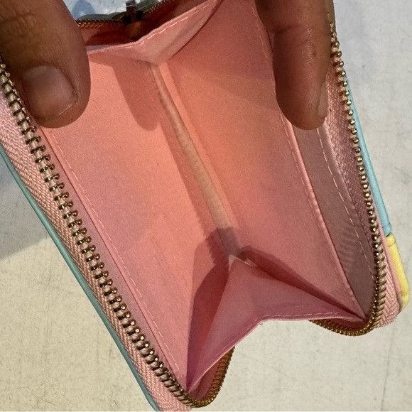 Other NWT No Boundaries Pink, Blue, and Yellow Wristlet Wallet Size ONE SIZE - 3 Thumbnail