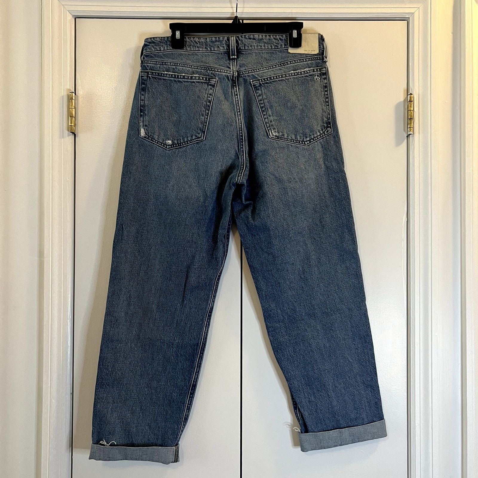 Rag & Bone rag & bone Dre Low-Rise Baggy Boyfriend Jeans 28 Size 28" / US 6 / IT 42 - 8 Thumbnail
