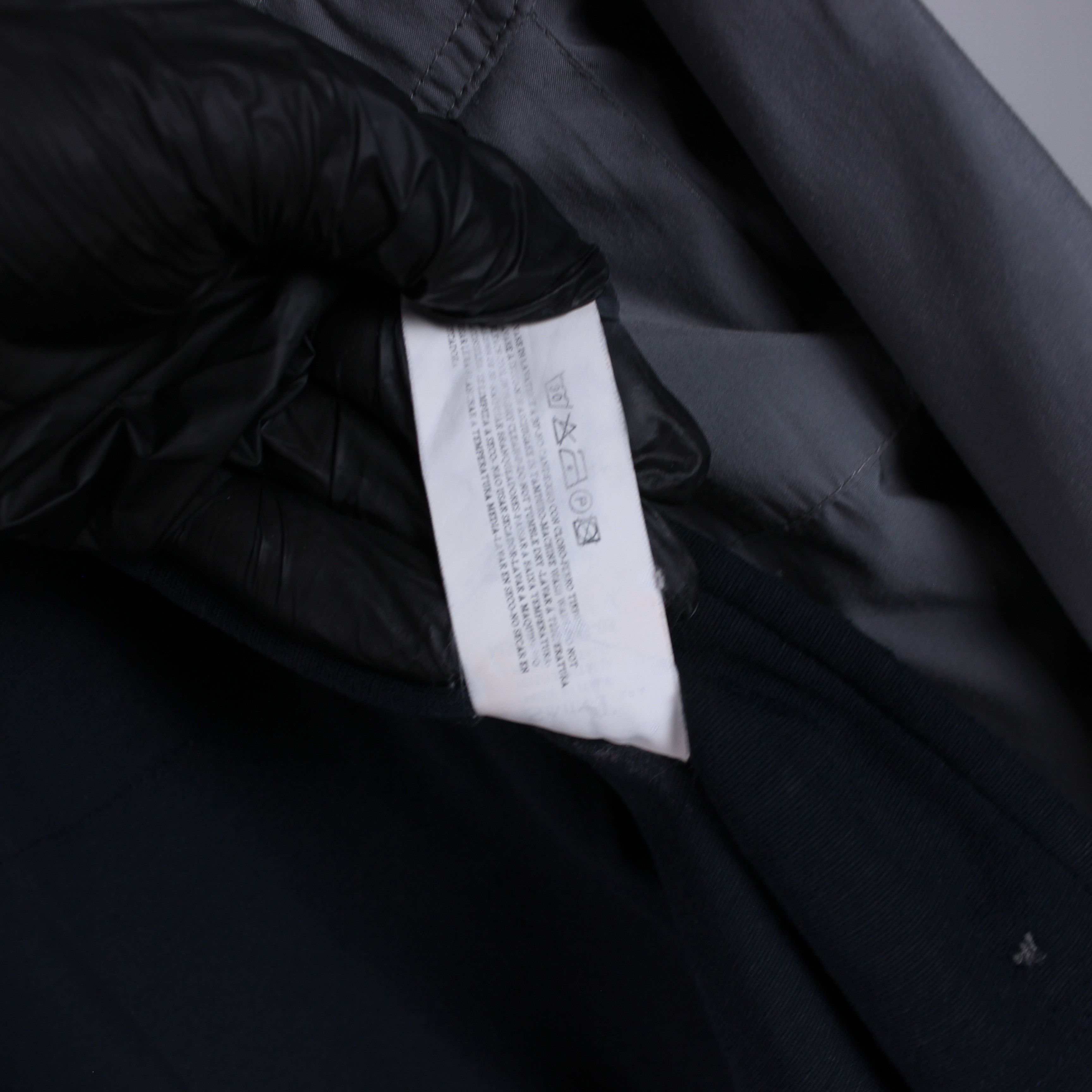 Armani Armani jeans overshirt shirt nylon rarity S M gray Size US M / EU 48-50 / 2 - 8 Thumbnail