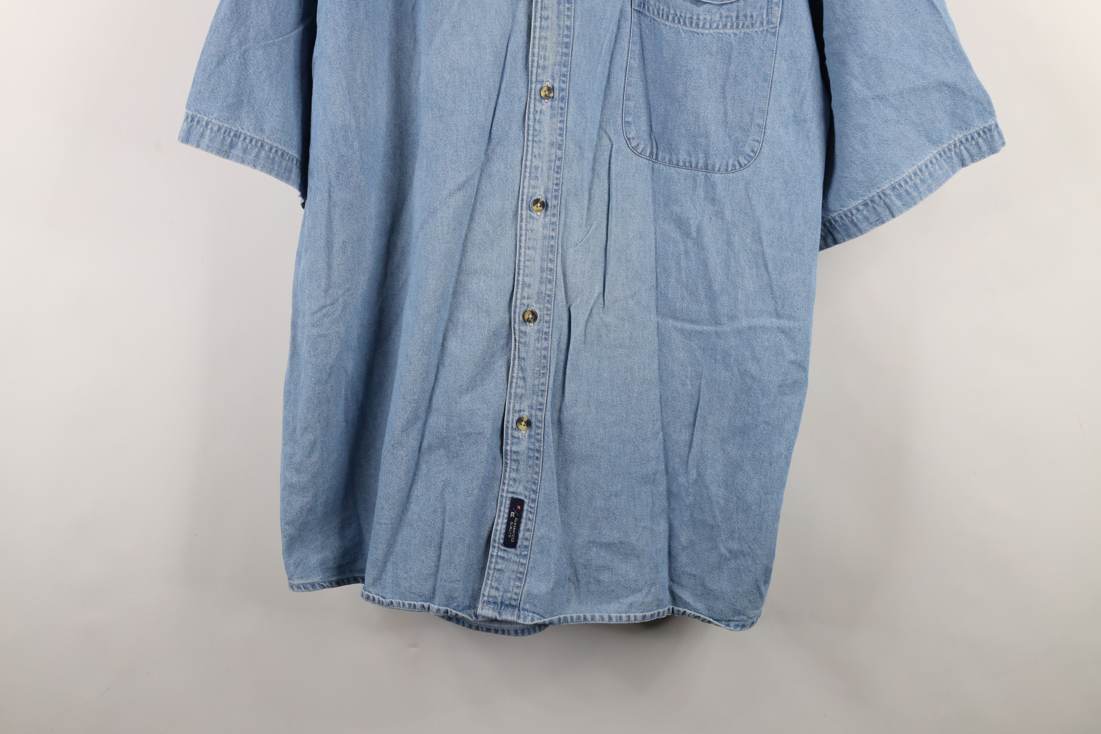 Vintage Vintage Y2K 2009 German American Festival Denim Button Shirt Size US XXL / EU 58 / 5 - 3 Thumbnail