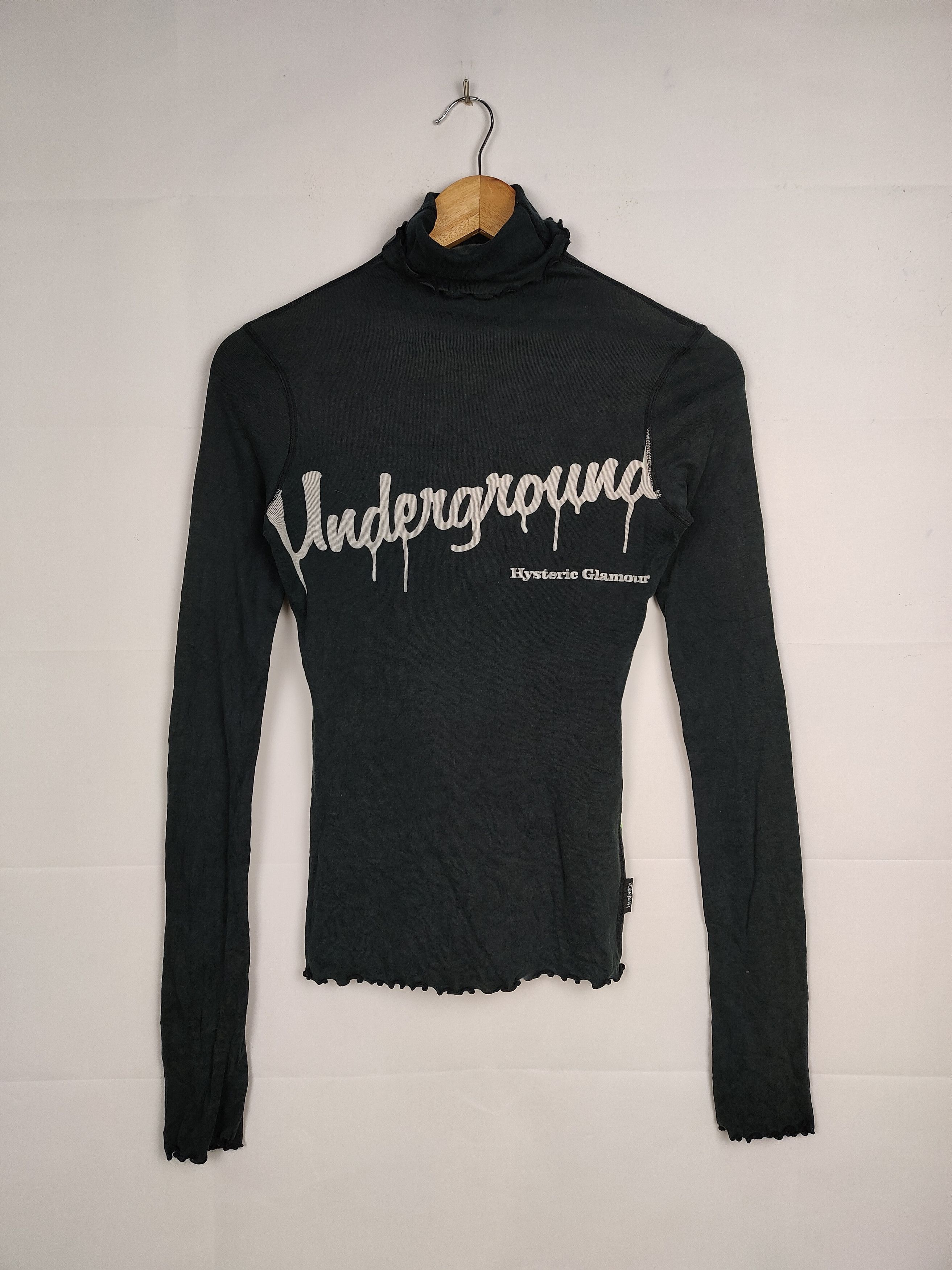 Futura × Hysteric Glamour Hysteric Glamour x Futura Turtleneck Longsleeve Shirt Size XS / US 0-2 / IT 36-38 - 1 Thumbnail