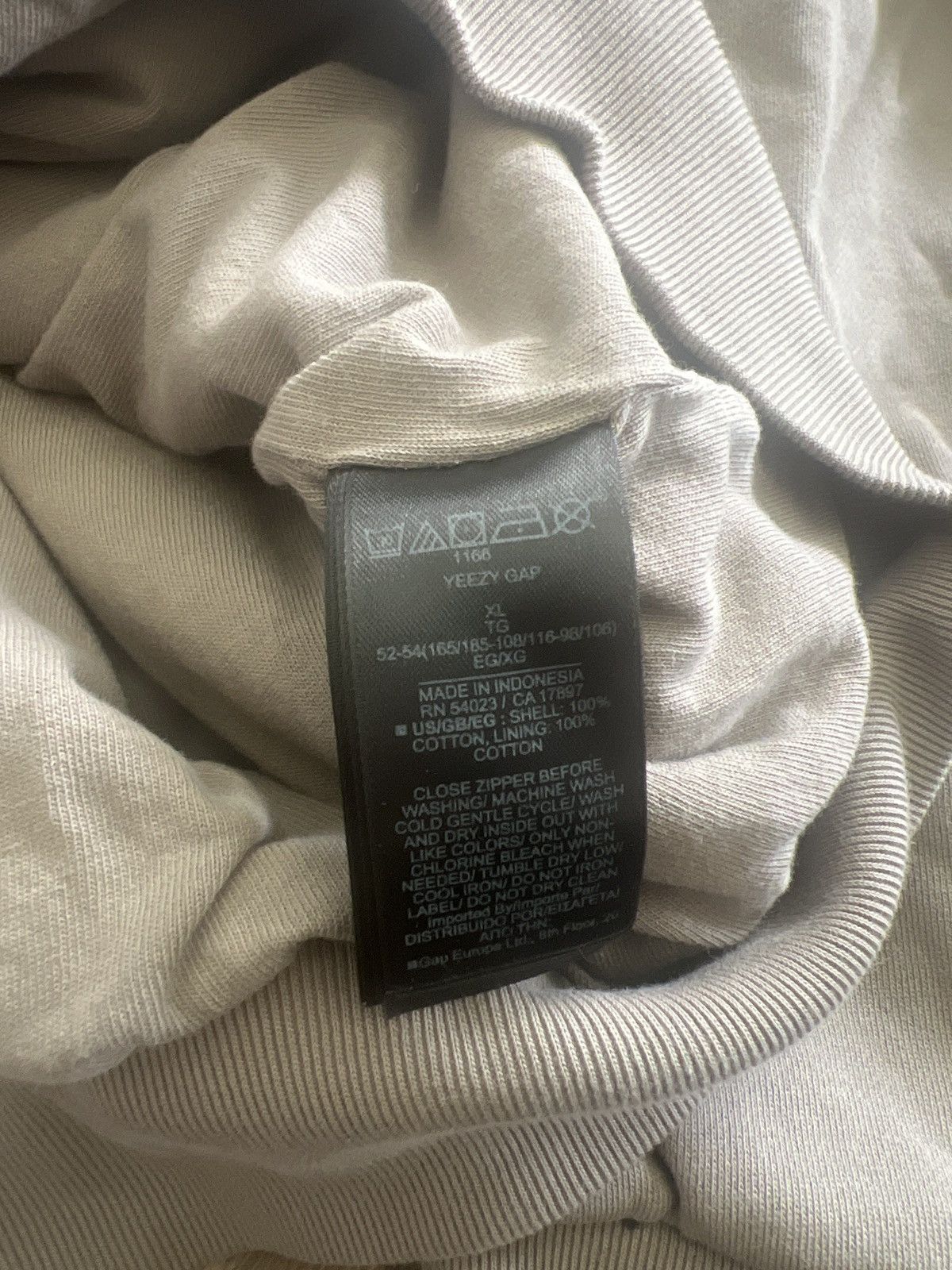 Balenciaga × Gap × Yeezy Yeezy Gap Sample Zip Up Size US XL / EU 56 / 4 - 5 Thumbnail