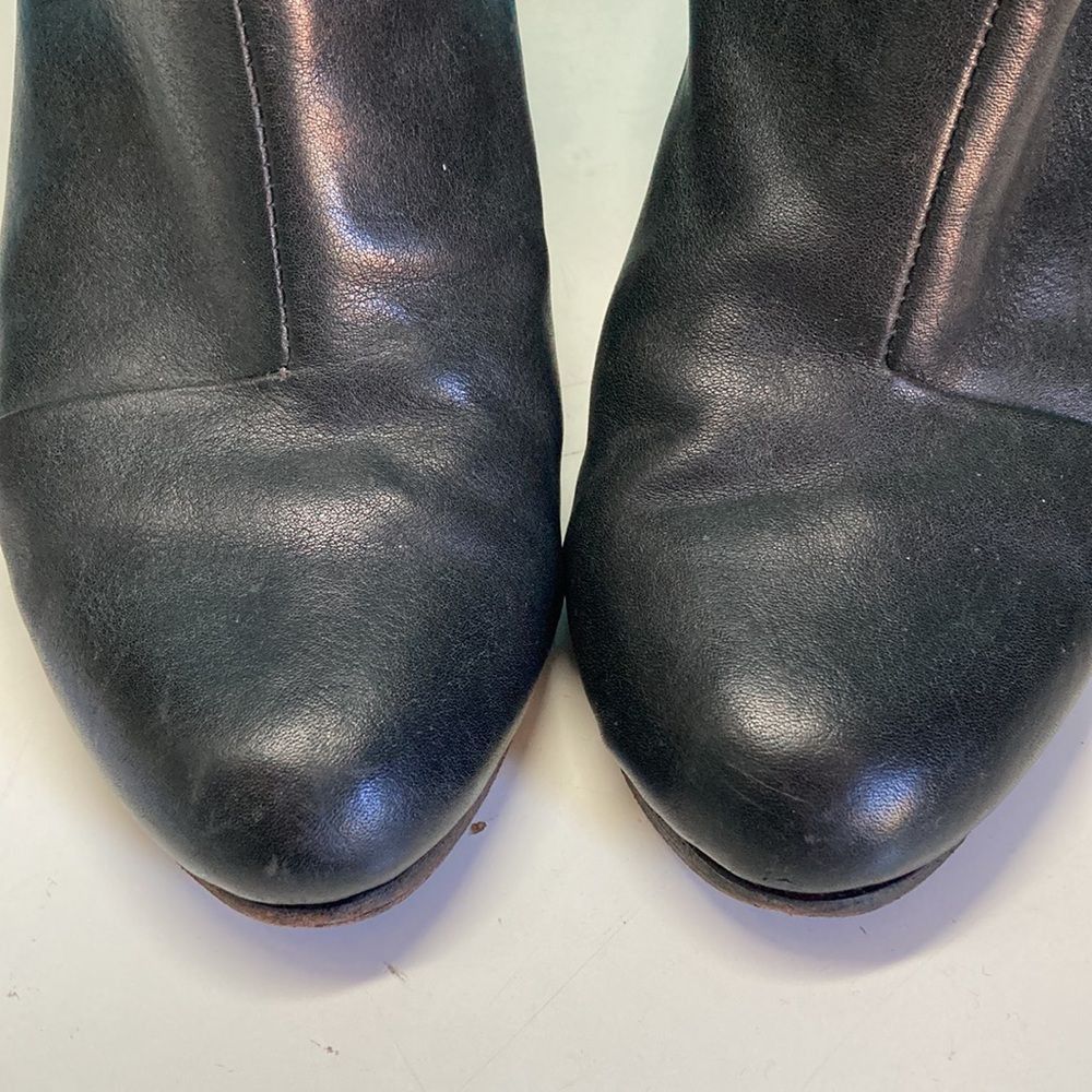 Rag & Bone Rag & Bone Black Leather Boots 39.5 Size US 9 / IT 39 - 3 Thumbnail