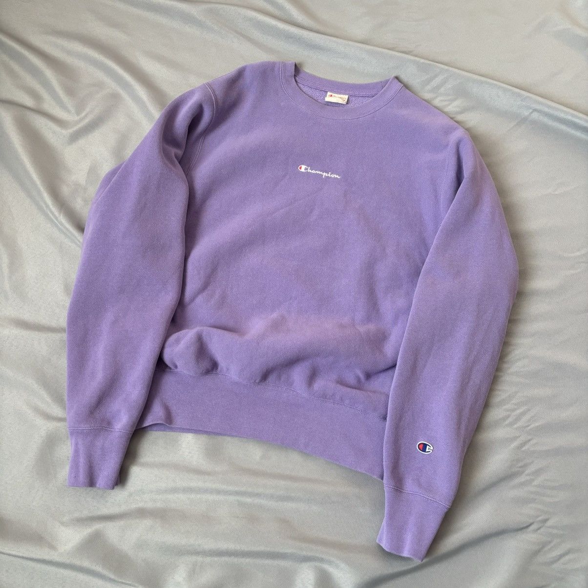 Champion Champion vintage sweatshirt small purple rare Size US S / EU 44-46 / 1 - 1 Thumbnail