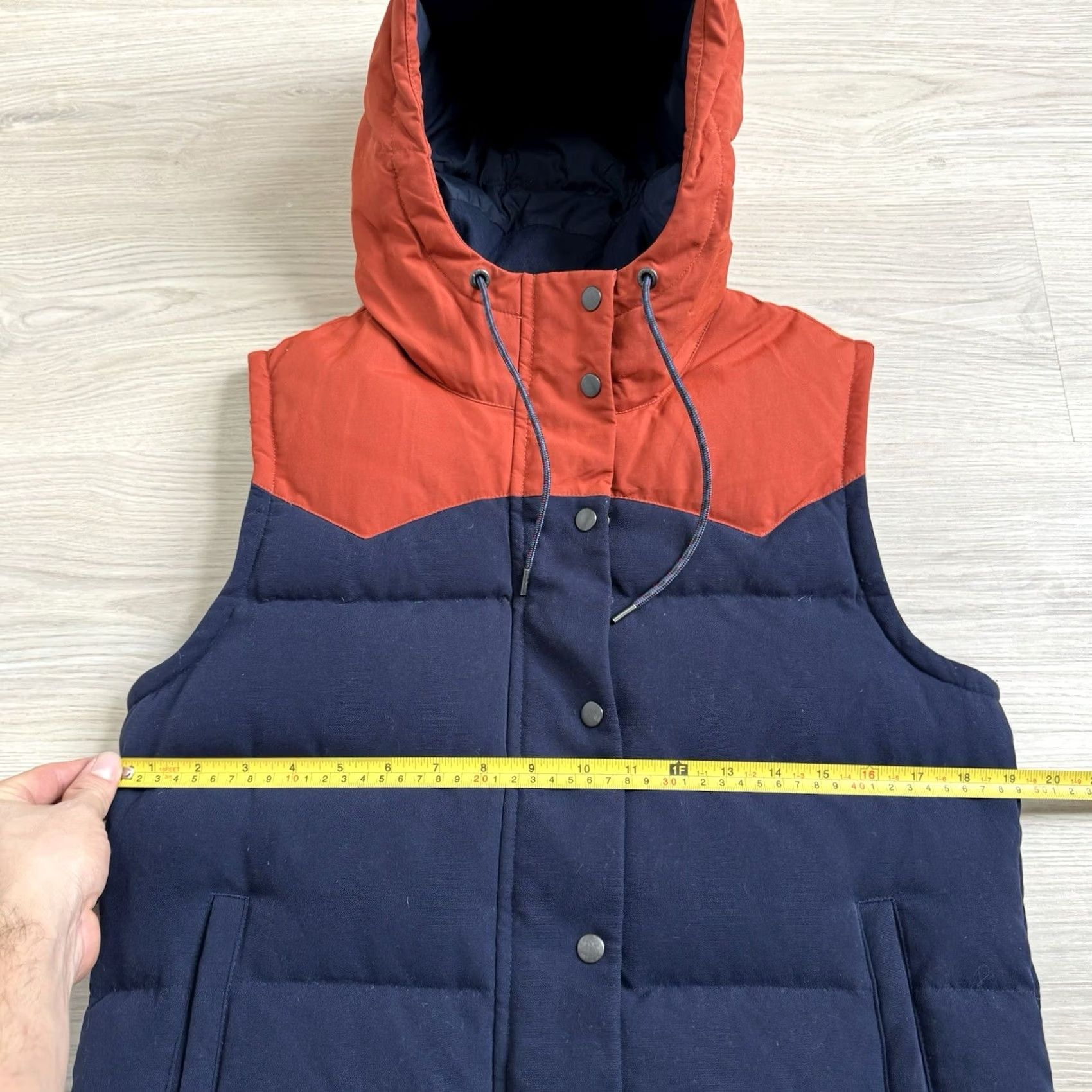 Patagonia Patagonia Bivy Vest Women’s Medium Navy Blue Full Zip Hooded Outdoor Size M / US 6-8 / IT 42-44 - 2 Thumbnail