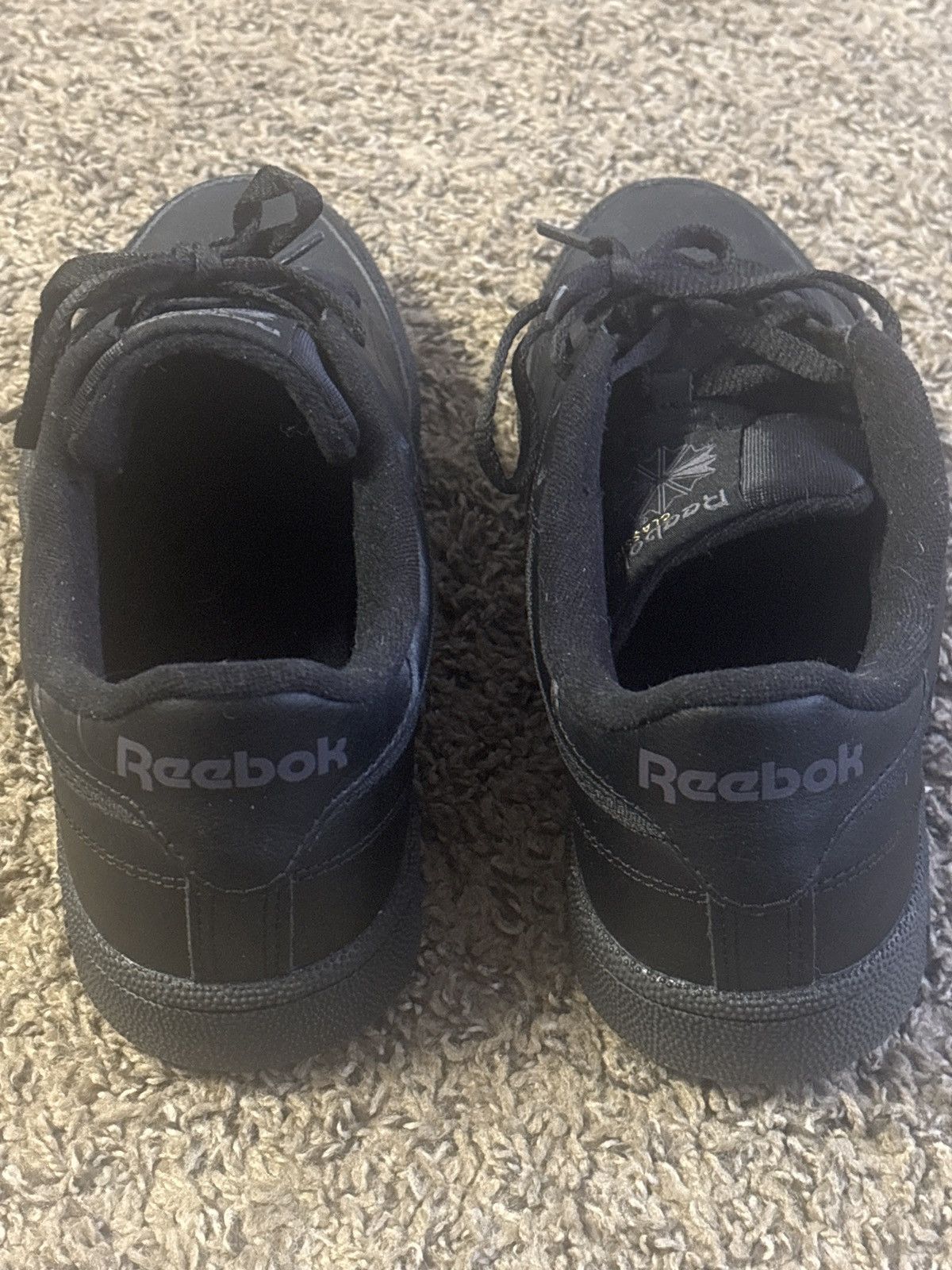 Reebok Reebok Club C 85 (Triple Black) Size US 10.5 / EU 43-44 - 4 Thumbnail