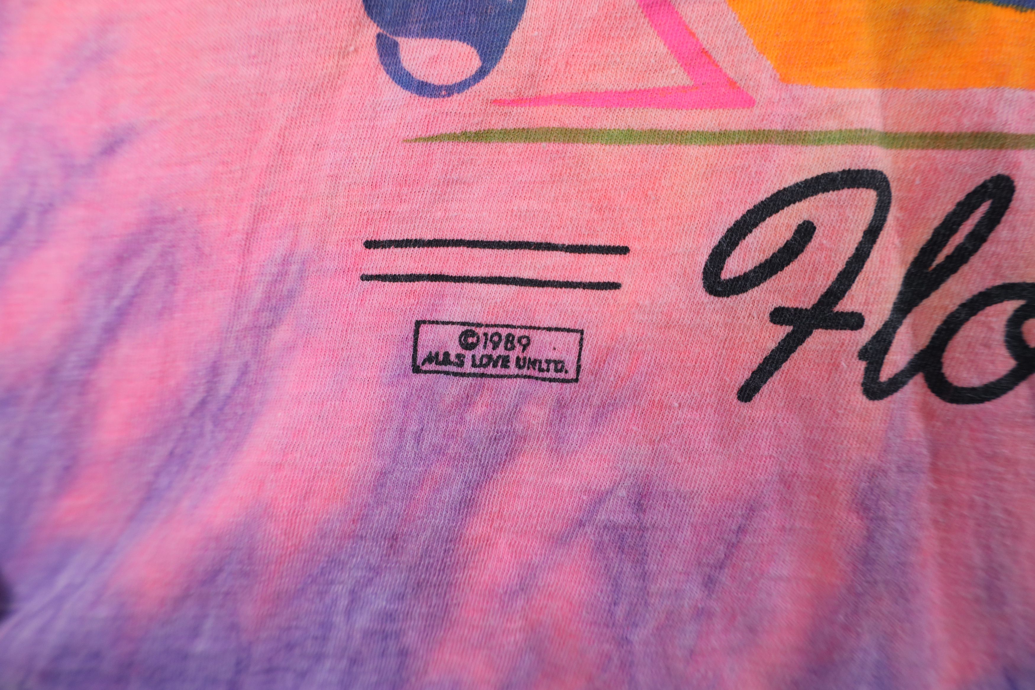 Vintage Vintage 80s Streetwear Paradise Florida Sunset T-Shirt Size L / US 10 / IT 46 - 5 Thumbnail