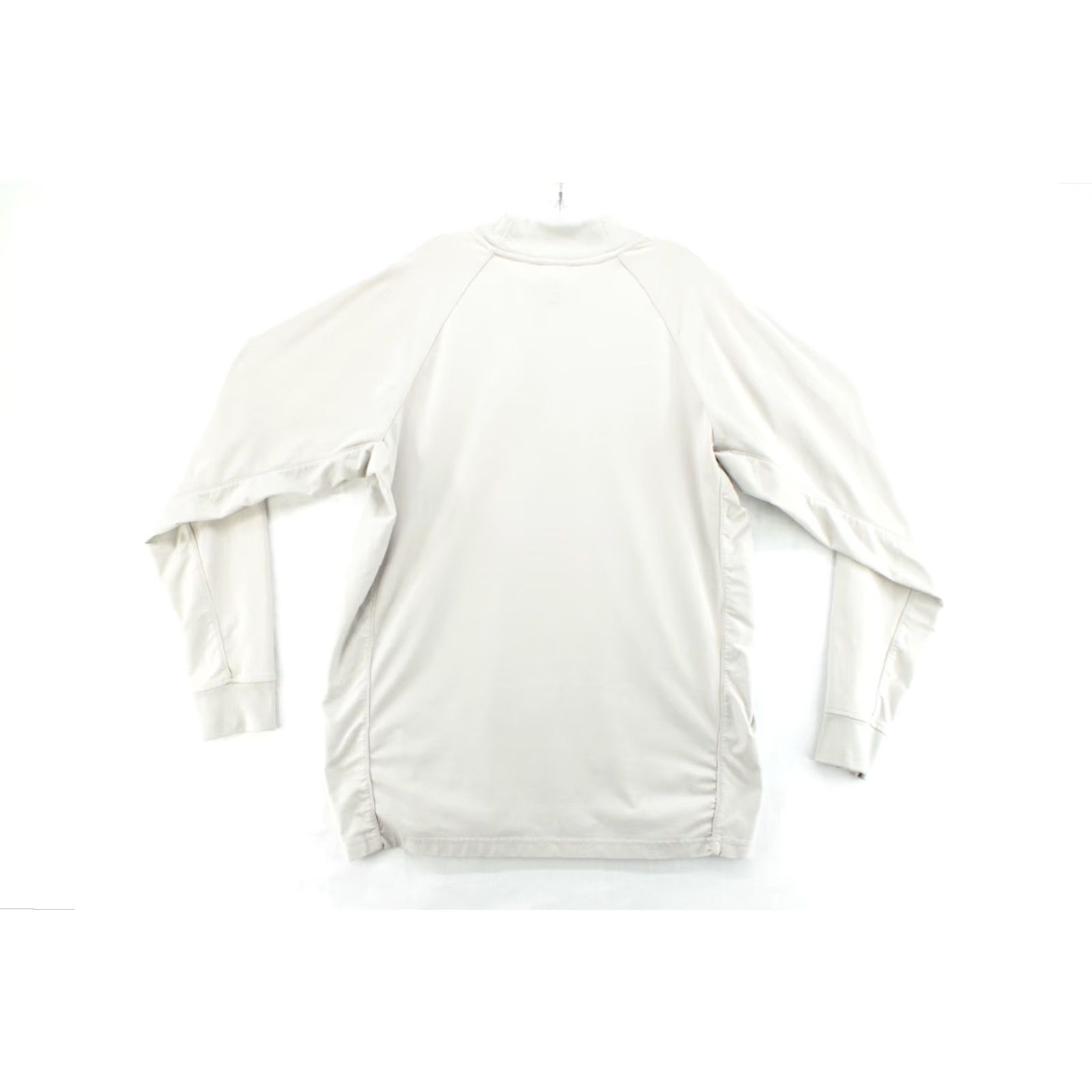 Vintage Zero Restriction Shirt Mens Large Beige Mock Neck Golf Shirt Performance Stretch Size US L / EU 52-54 / 3 - 5 Thumbnail
