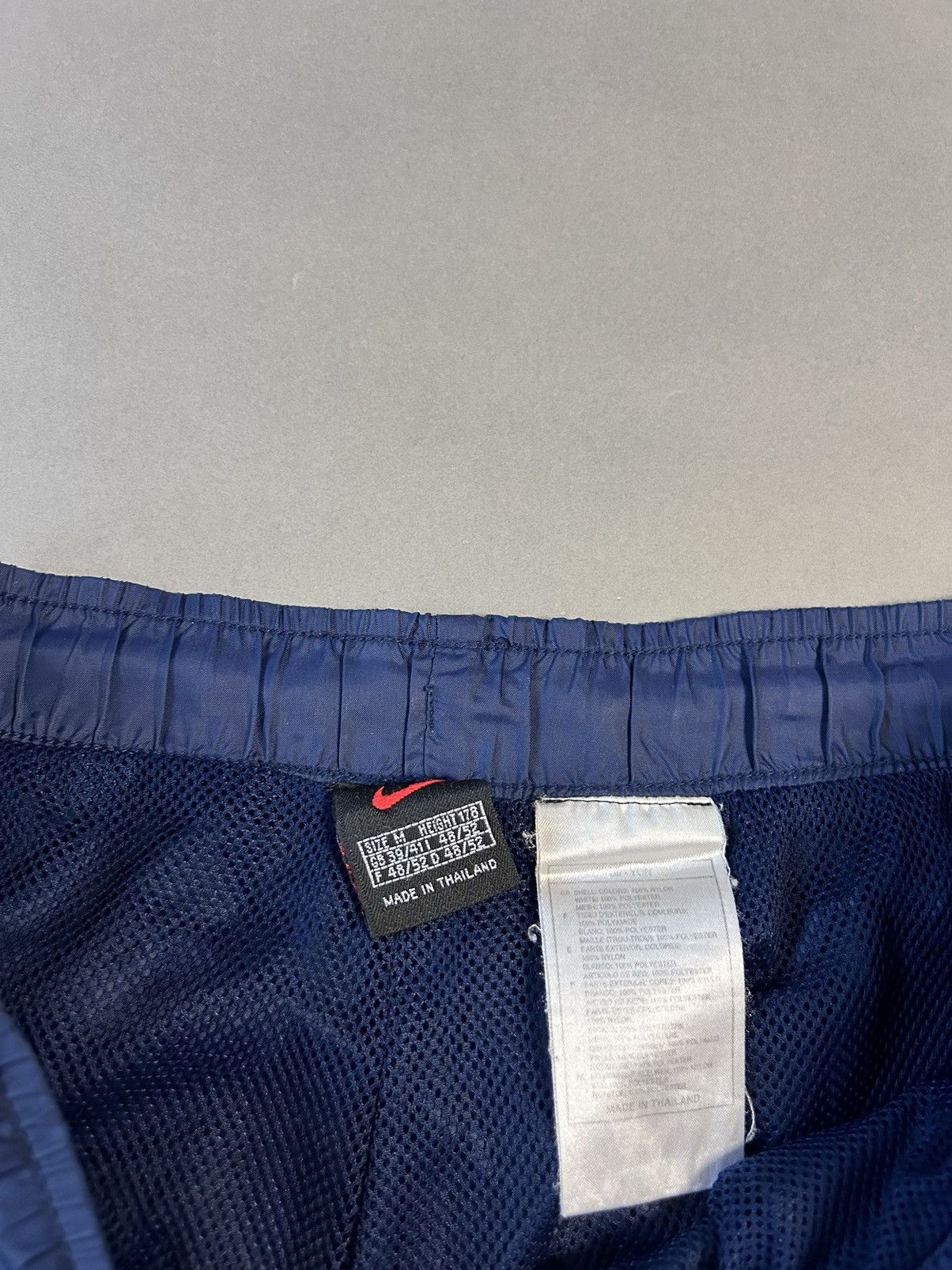 Nike Nike track suit vintage navy 90s nylon sweatshirt + pants Size US M / EU 48-50 / 2 - 13 Thumbnail