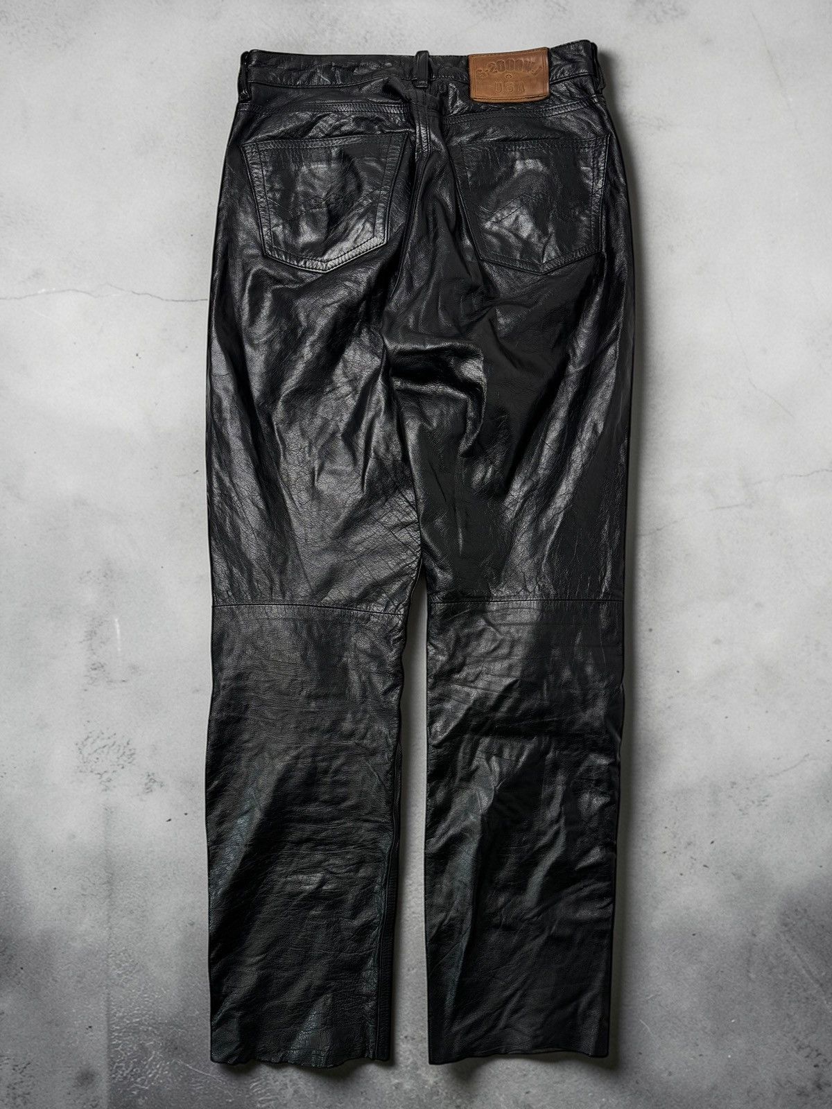 If Six Was Nine Men's Leather Pants | Grailed