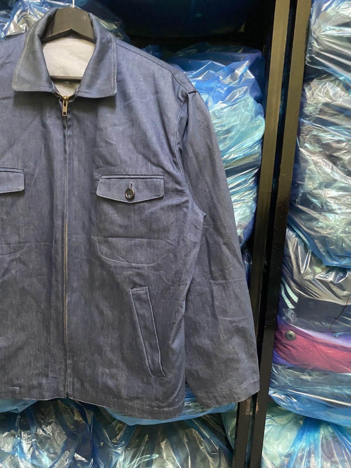 Other McHENRY Japanese Workwear-Inspired Denim Zip Jacket Size US S / EU 44-46 / 1 - 4 Thumbnail