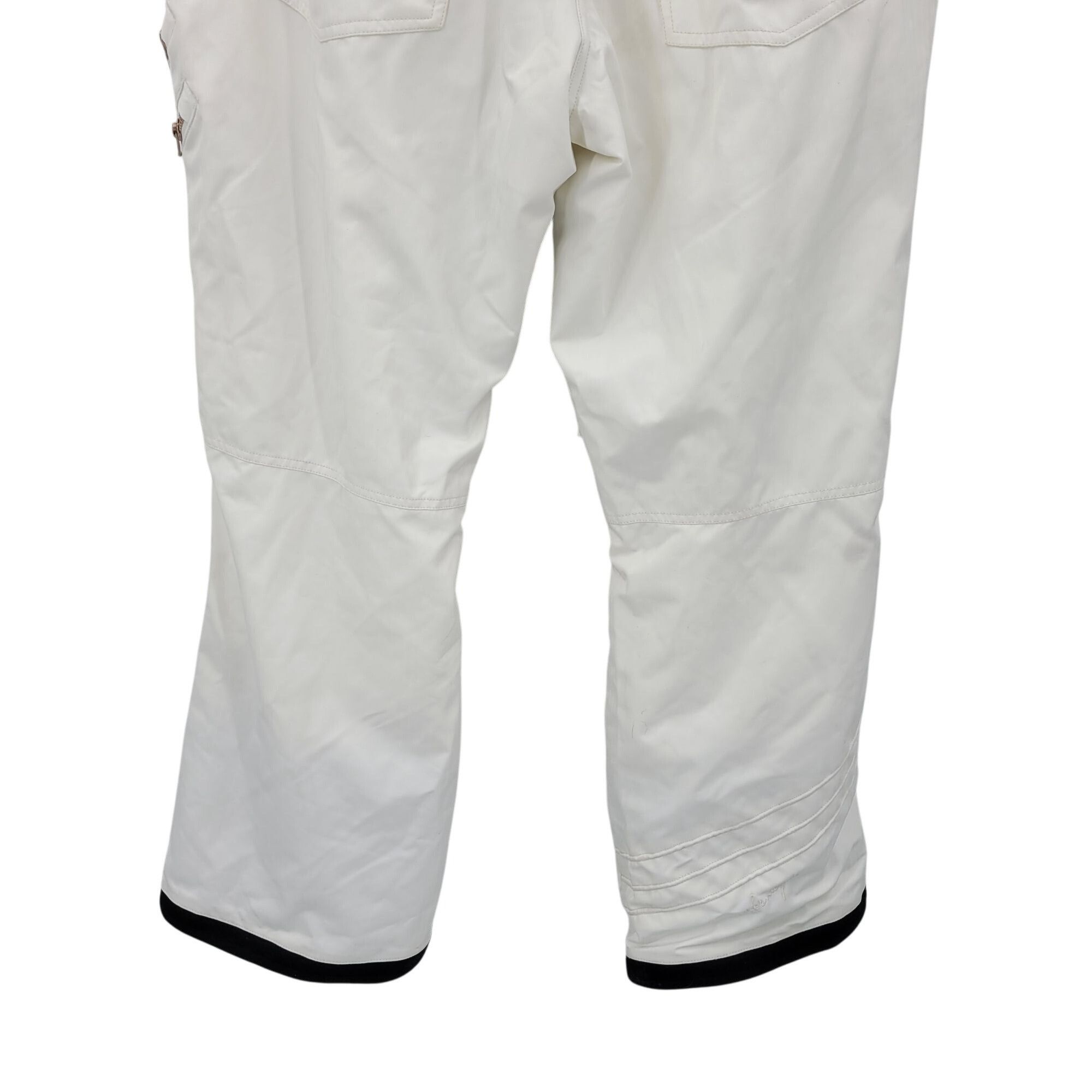 Obermeyer Obermeyer Ladies16 White Delia Snow Pants Snowboarding Winte Size 38" / US 16 / IT 52 - 12 Thumbnail