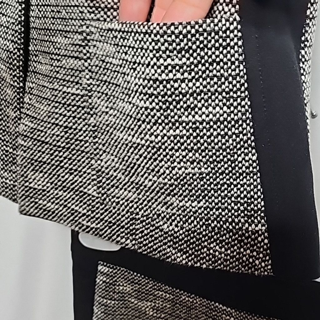 Nanette Lepore NWOT Nanette Lepore blazer skirt suit set black white sz 4 Size S / US 4 / IT 40 - 8 Thumbnail