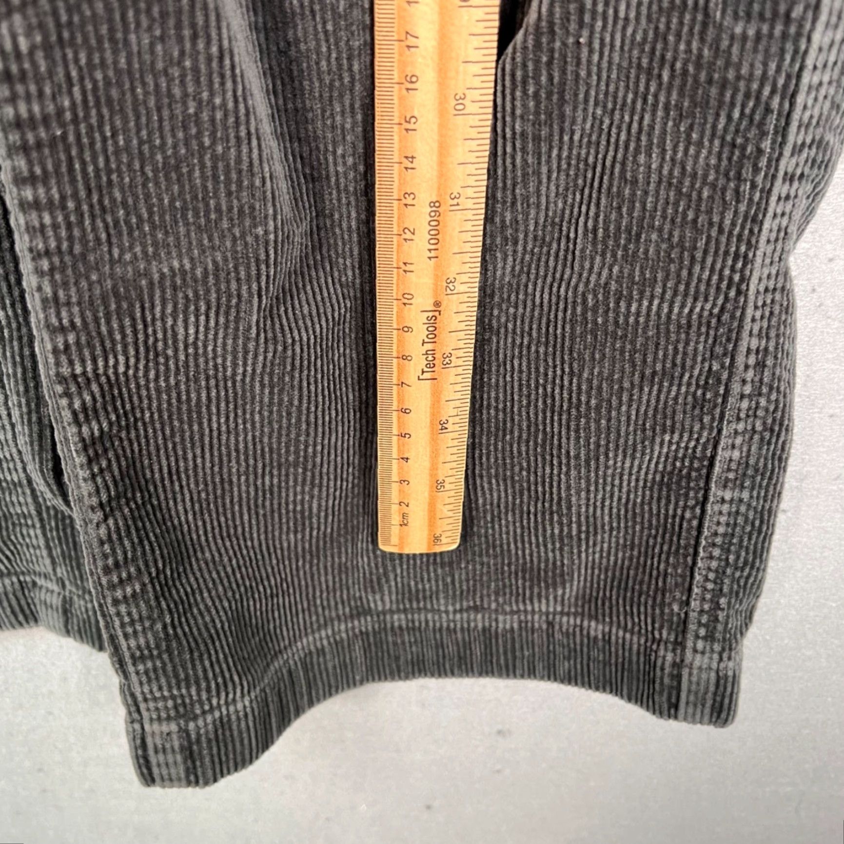 Uniqlo Uniqlo Comptoir Des Cotonniers Womens XS Gray Corduroy Pants Cotton Blend Wide-Leg Chino Pockets Adults Womens XS Gray 28 in Inseam Spring Fall Size 26" / US 2 / IT 38 - 6 Thumbnail