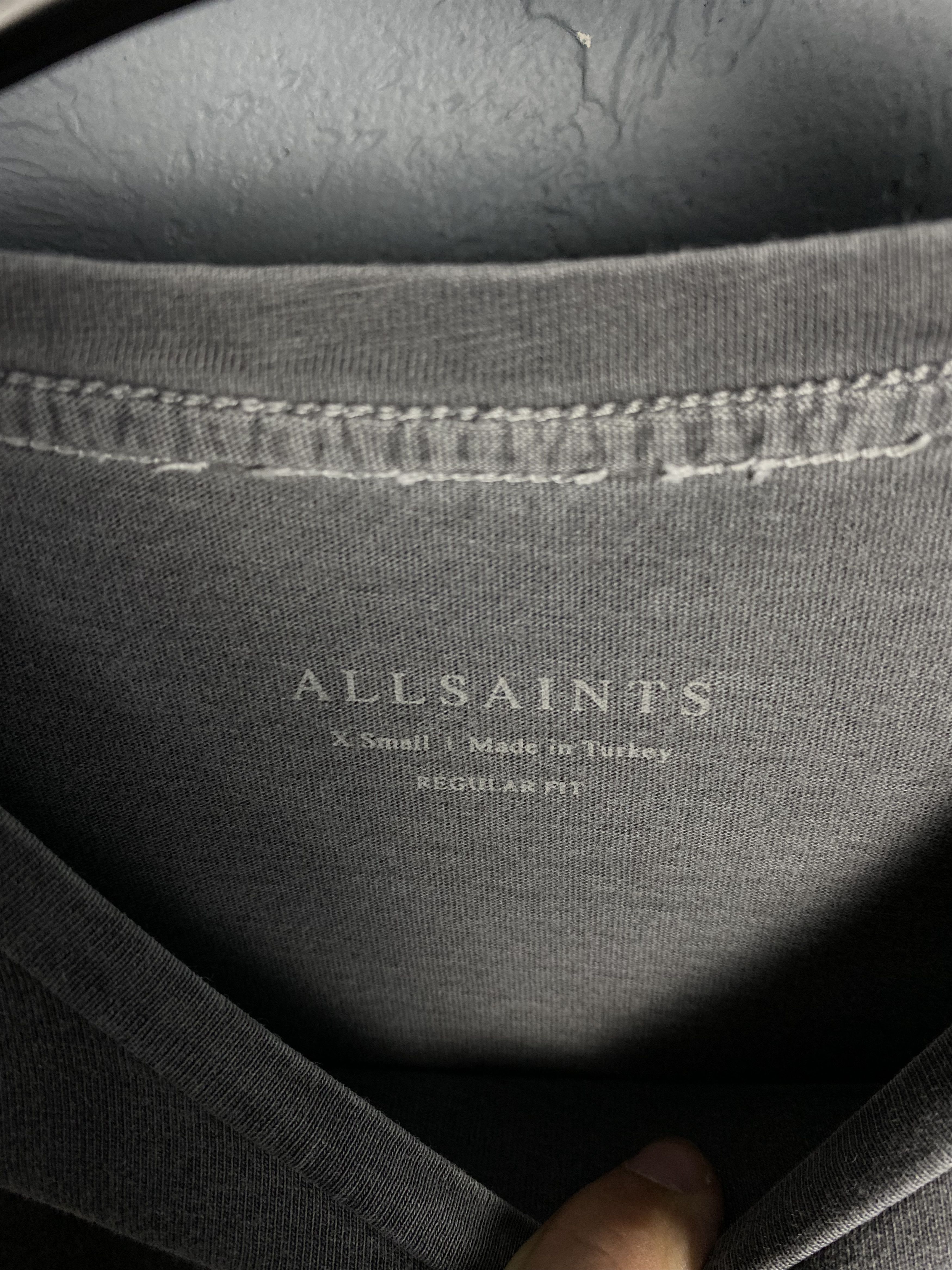Allsaints Allsaints Mens Grafic T-Shirt Tee Y2K Size US XS / EU 42 / 0 - 3 Thumbnail
