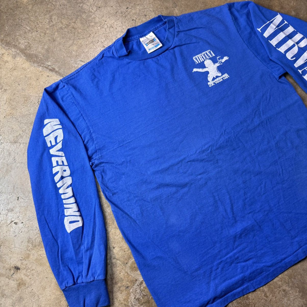 Band Tees × Nirvana Nirvana Size US L / EU 52-54 / 3 - 3 Thumbnail