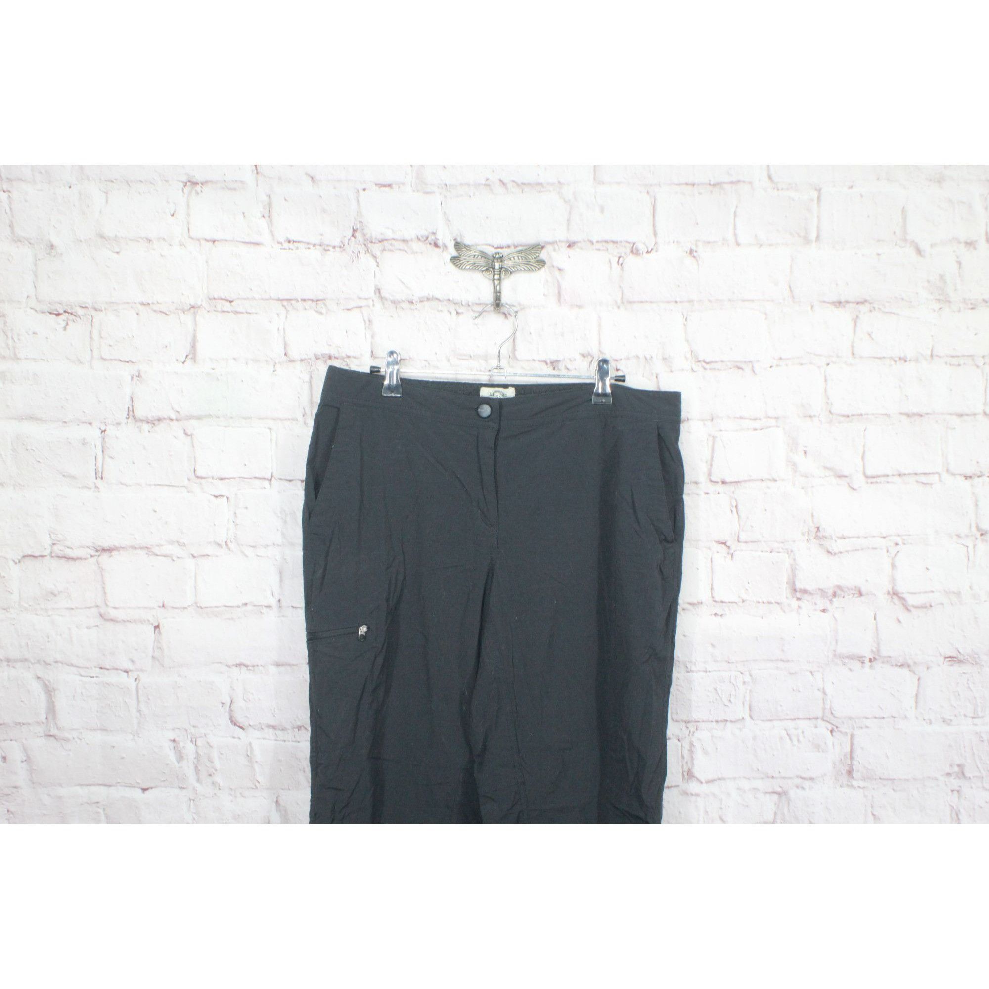 L.L. Bean LL Bean Women's Water Repellent Trail Pants Size 32" / US 10 / IT 46 - 2 Thumbnail
