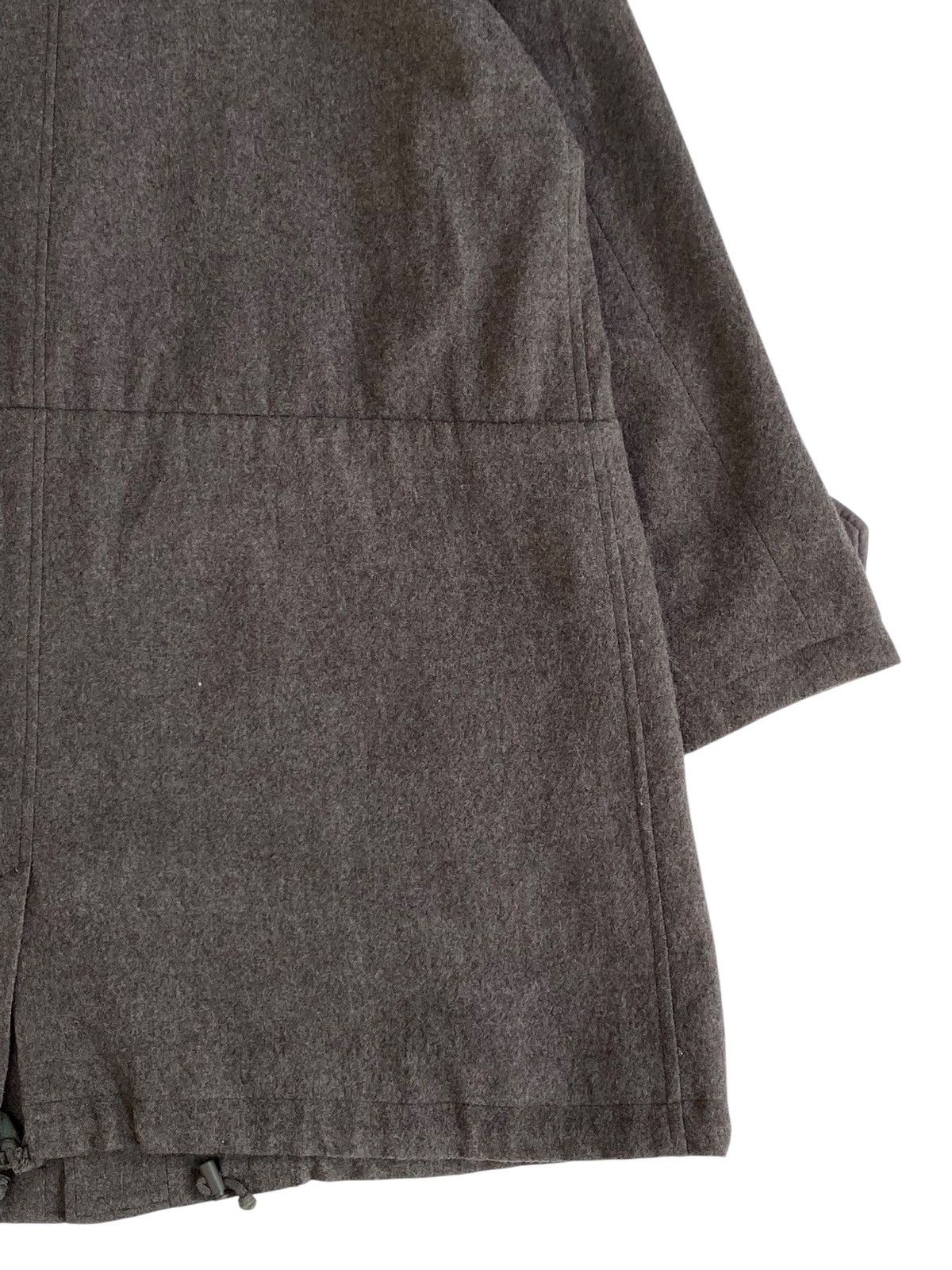Issey Miyake Plantation Wool Long Jacket Hoodie Size US L / EU 52-54 / 3 - 7 Thumbnail