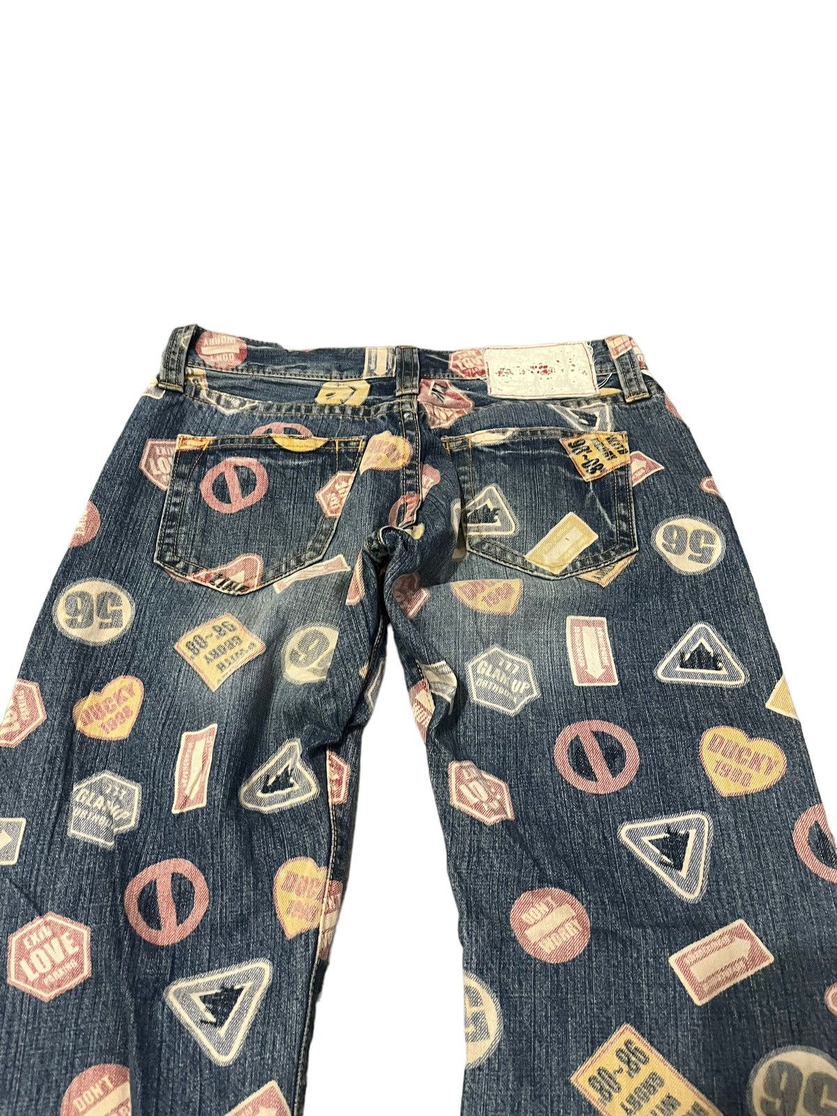 Hysteric Glamour × If Six Was Nine × Japanese Brand A Pair Co&Lu All Over Print Inspired by Hysteric Gla 32 x 29 Size US 32 / EU 48 - 8 Thumbnail