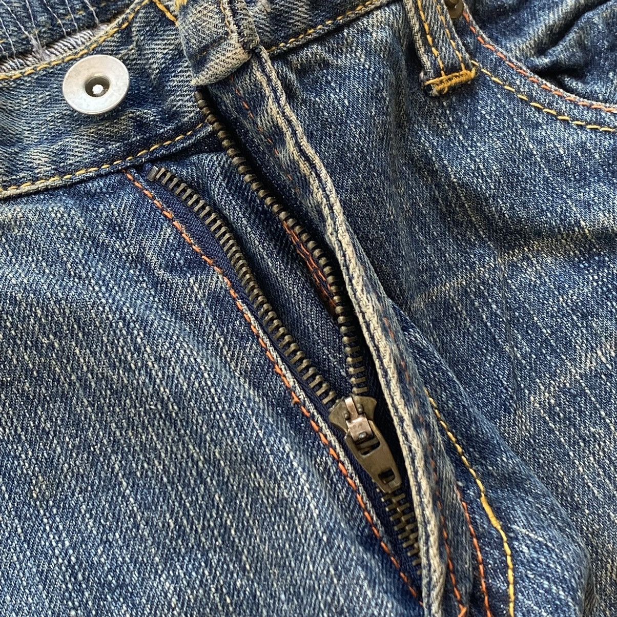 Japanese Brand Distressed denim straight leg Size US 34 / EU 50 - 10 Thumbnail