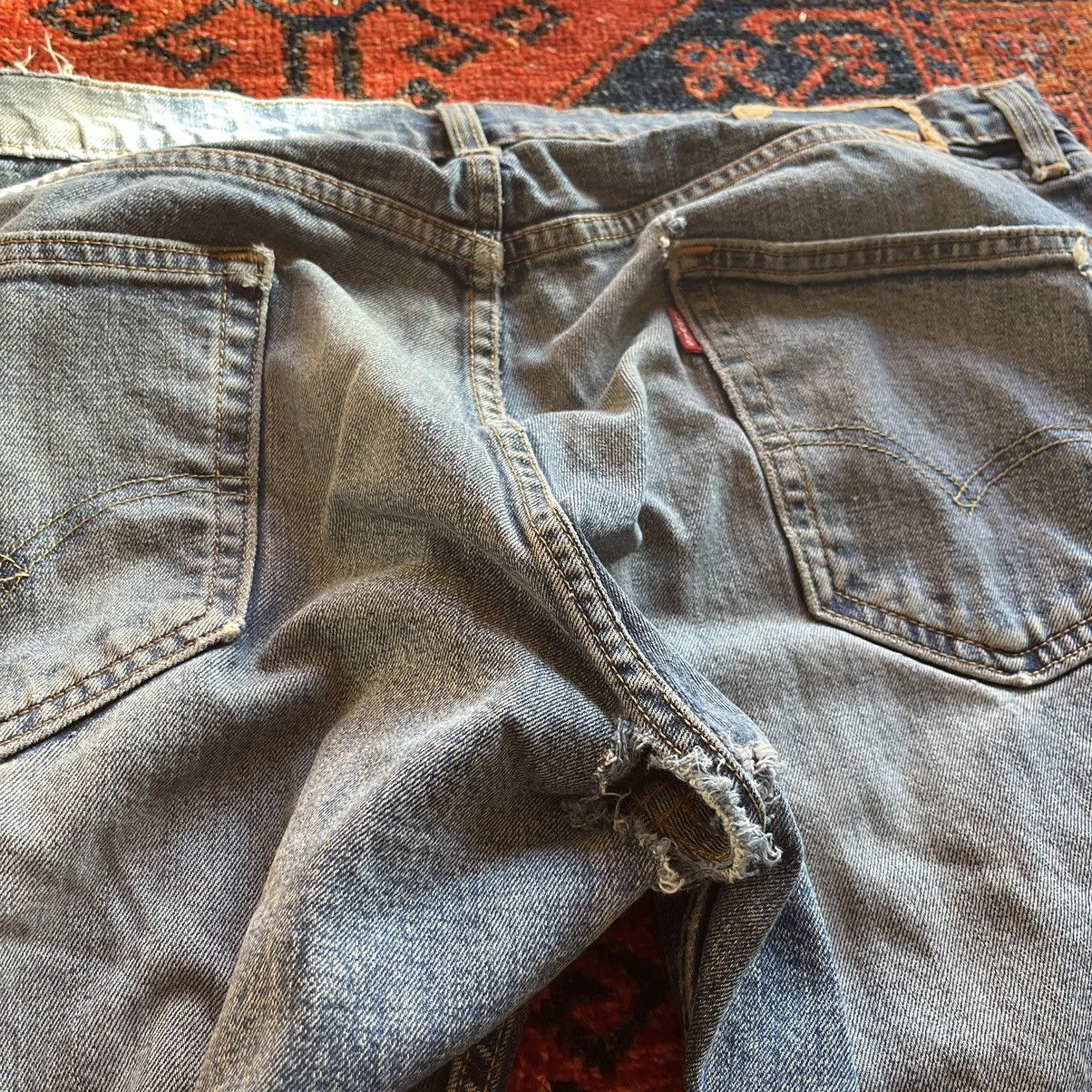 Levi's Distressed Thrashed Levi’s OG Jeans Size US 36 / EU 52 - 6 Thumbnail