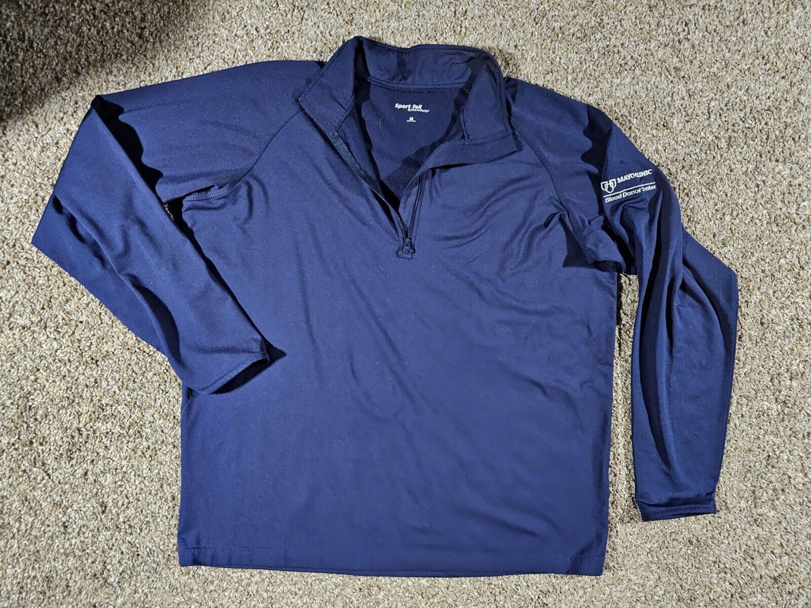 Designer Sport Tek Port Authority 1/4 Zip MAYO CLINIC Blood Center Size US L / EU 52-54 / 3 - 1 Thumbnail