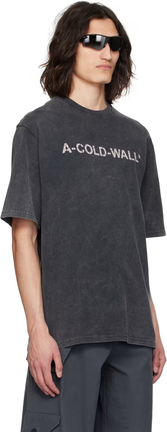 A-COLD-WALL* × Samuel Ross A-COLD-WALL* Gray Overdye T-Shirt Size US S / EU 44-46 / 1 - 2 Thumbnail